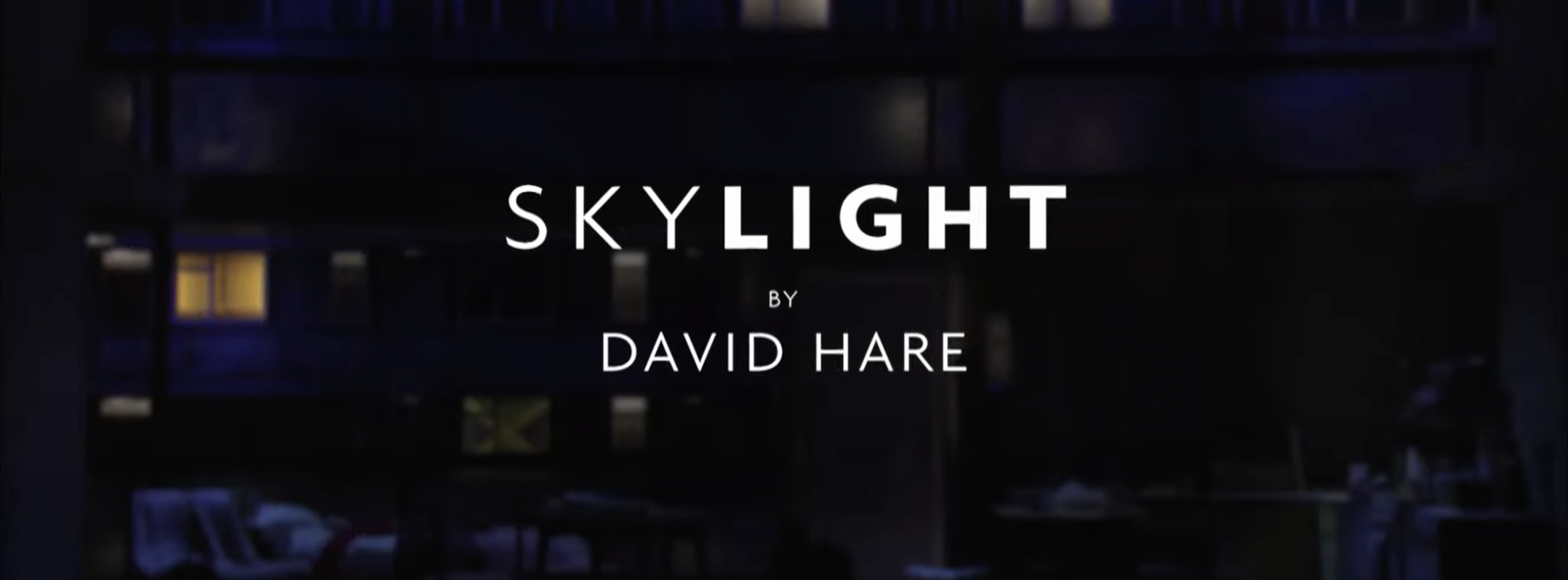 National Theatre Live presents - Skylight