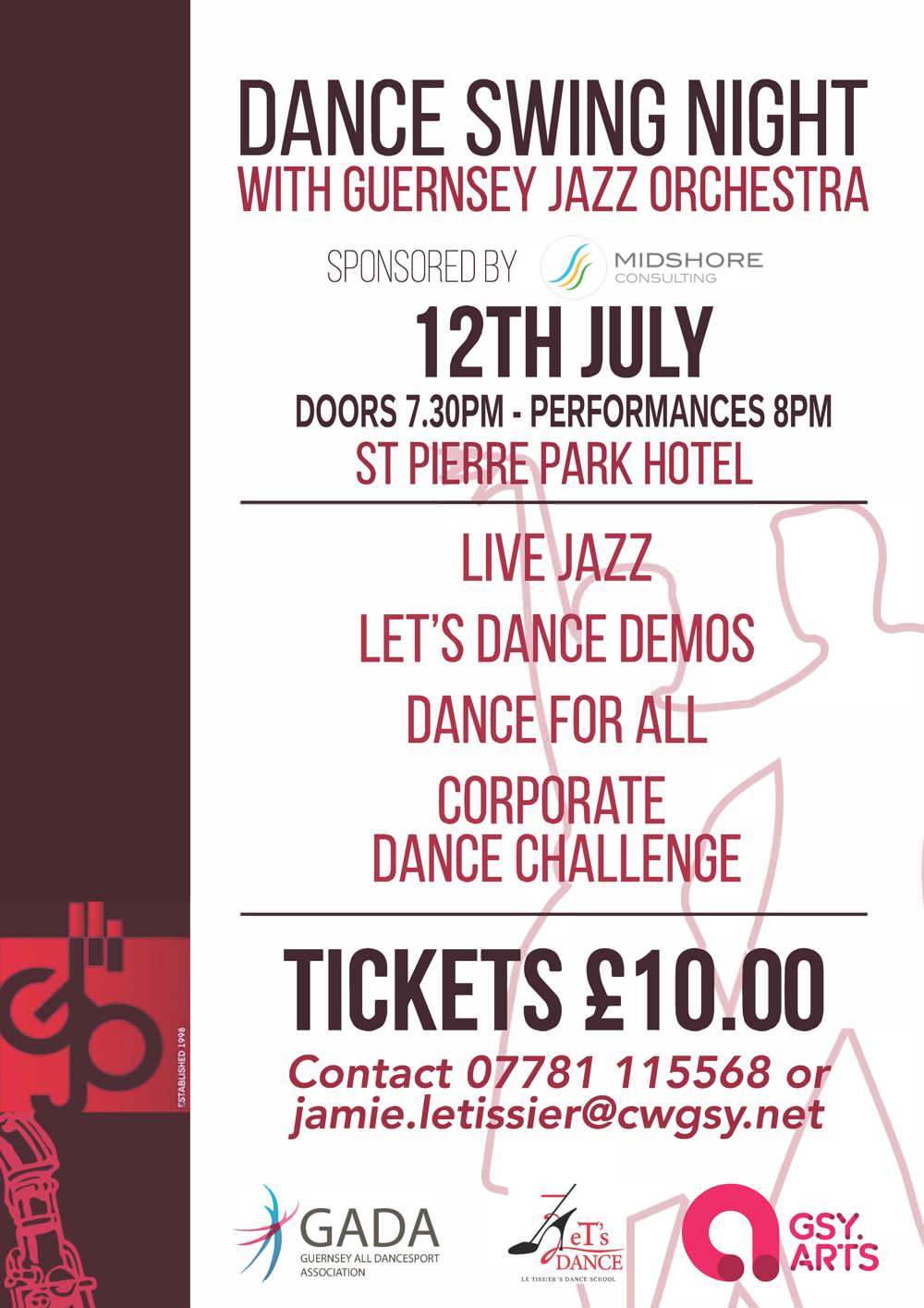 Poster for Dance Swing Night
