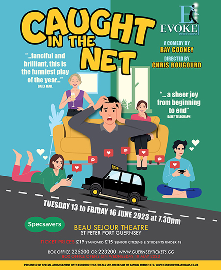 Caught in the Net by Ray Cooney ‐ Evoke Productions