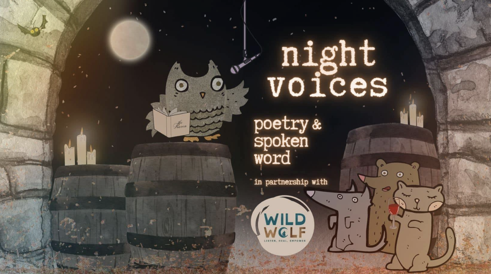 Night Voices: Poetry and Spoken Word