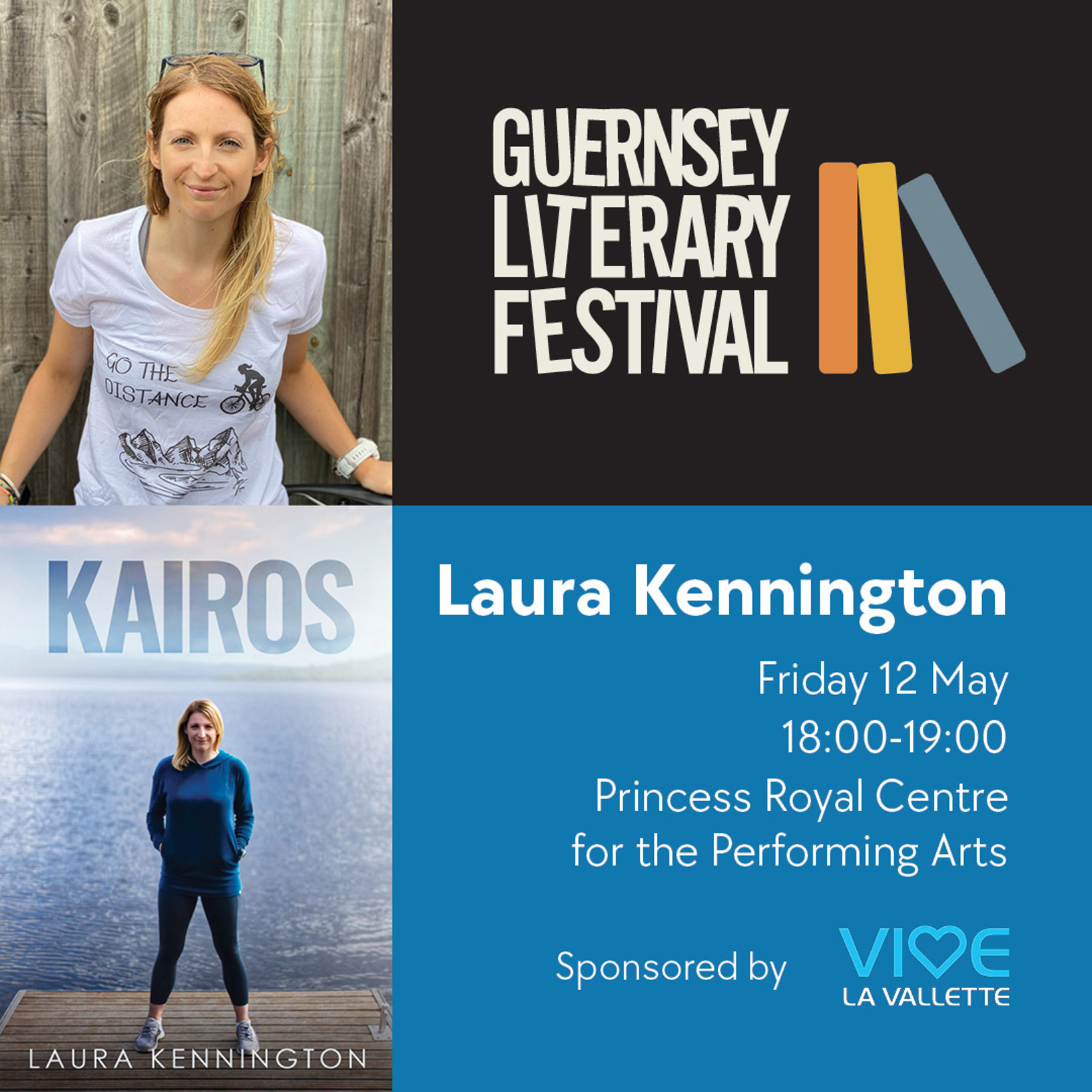 Kairos, Laura Kennington - Guernsey Literary Festival