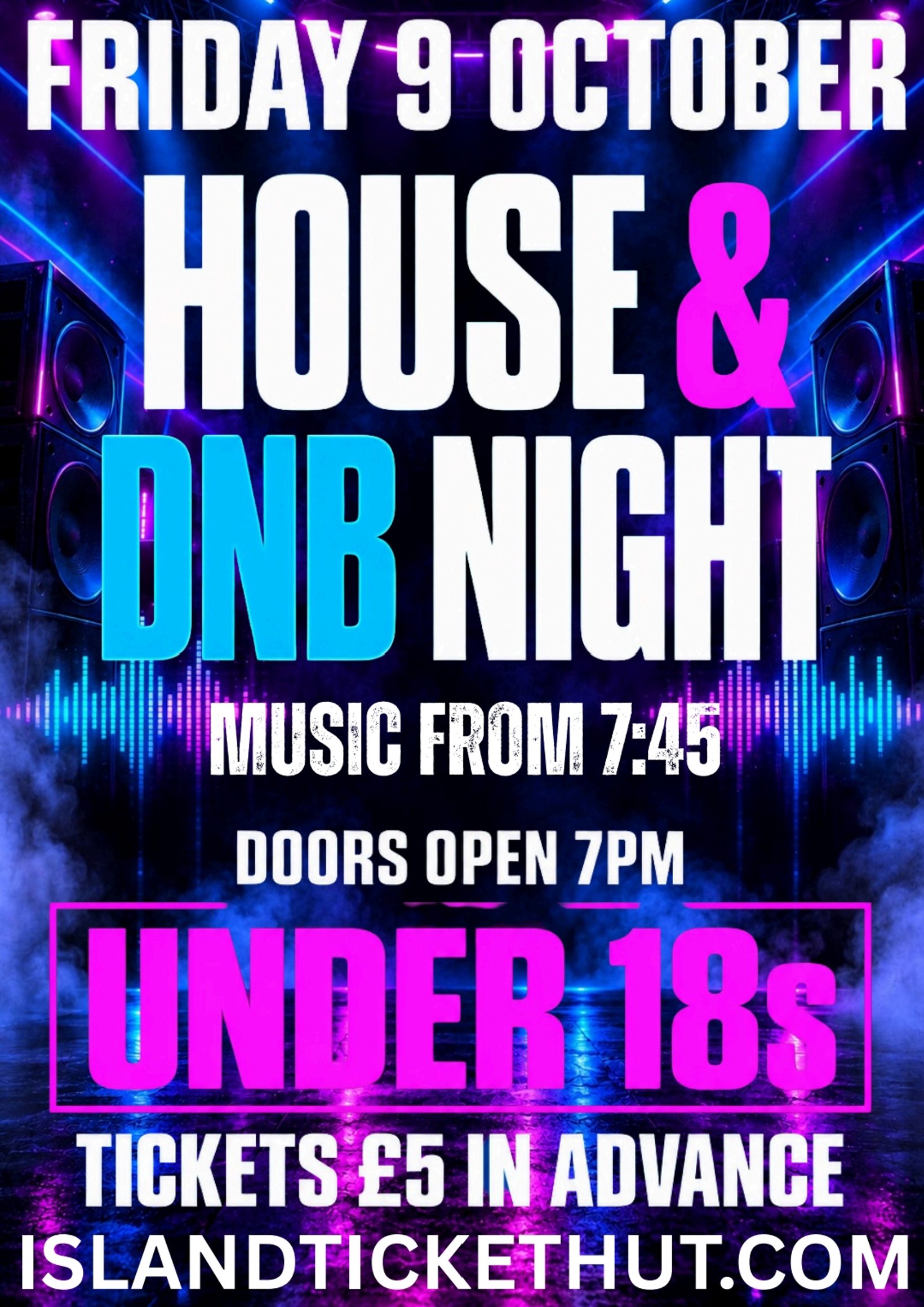 Under 18s House and DnB night