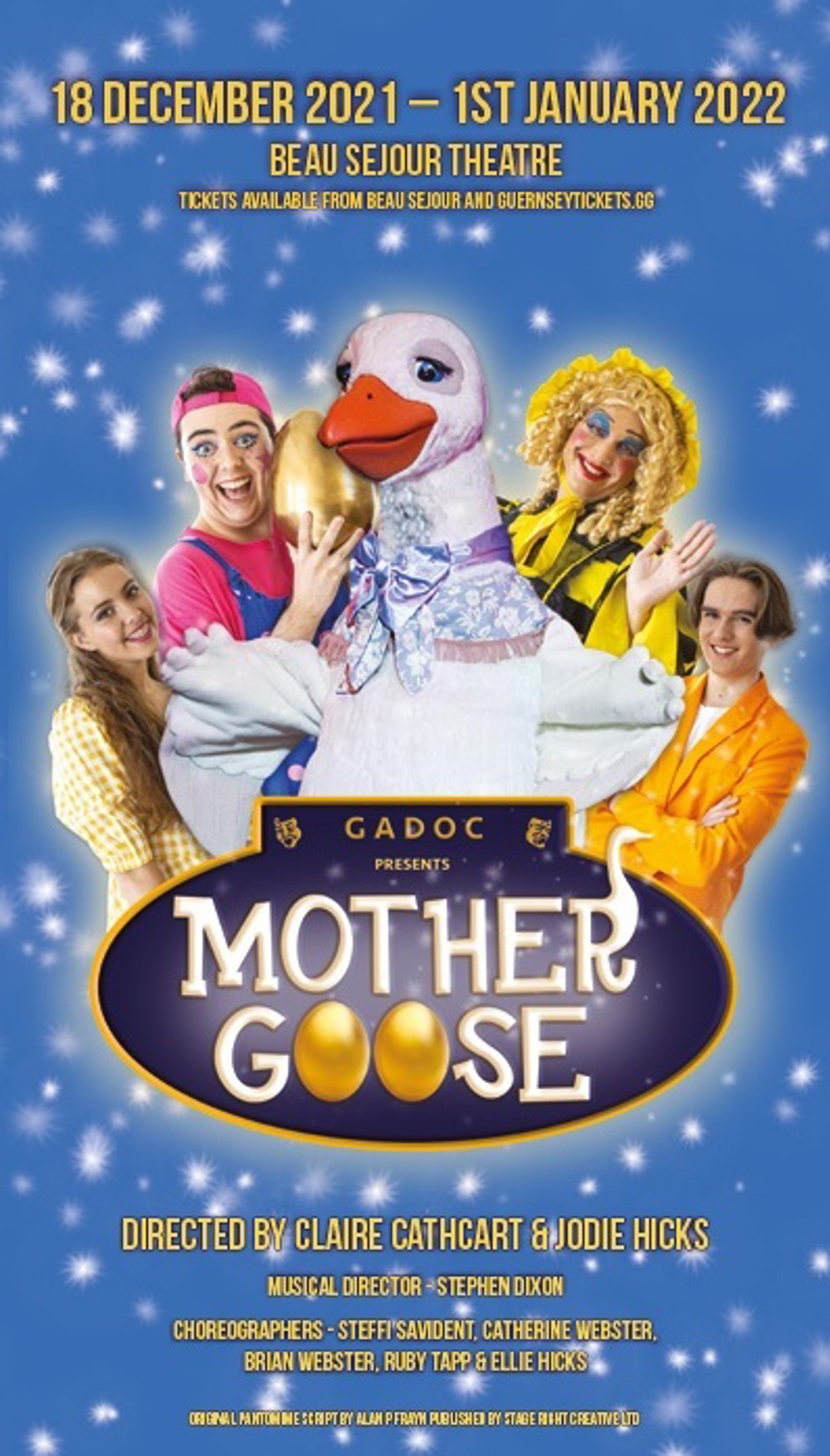Poster for GADOC presents Mother Goose