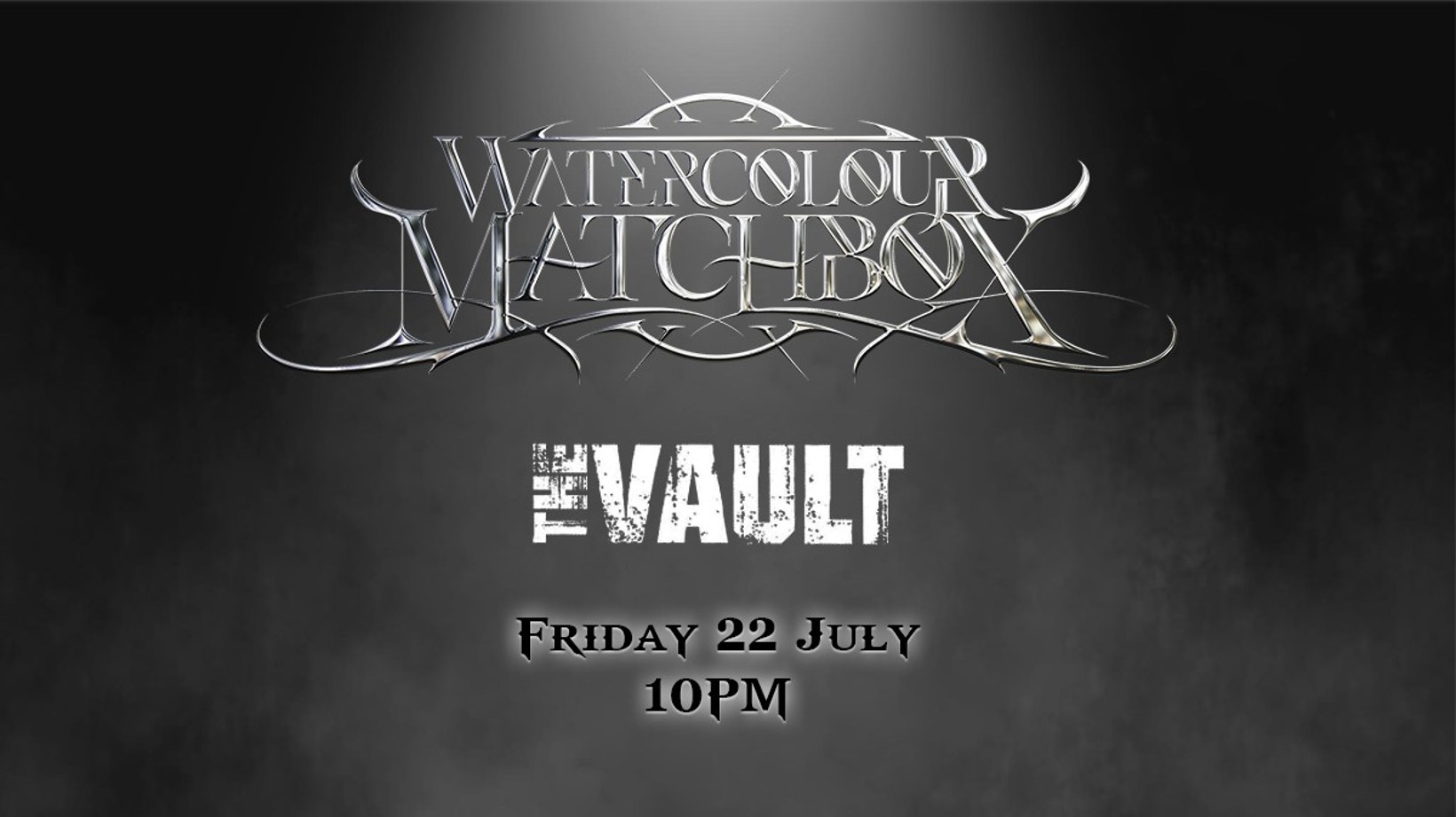 Watercolour Matchbox at The Vault