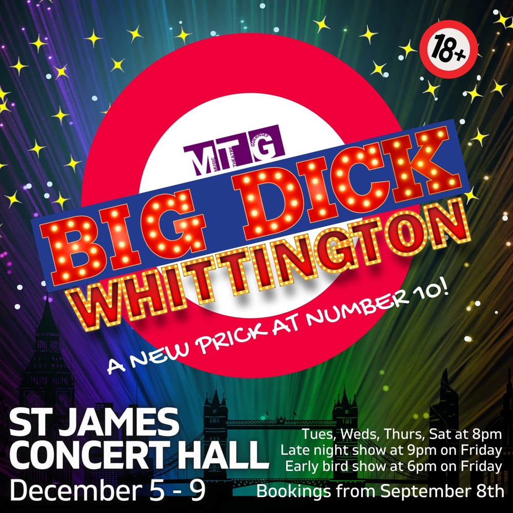 Poster for MTG Christmas Panto: Big Dick Whittington