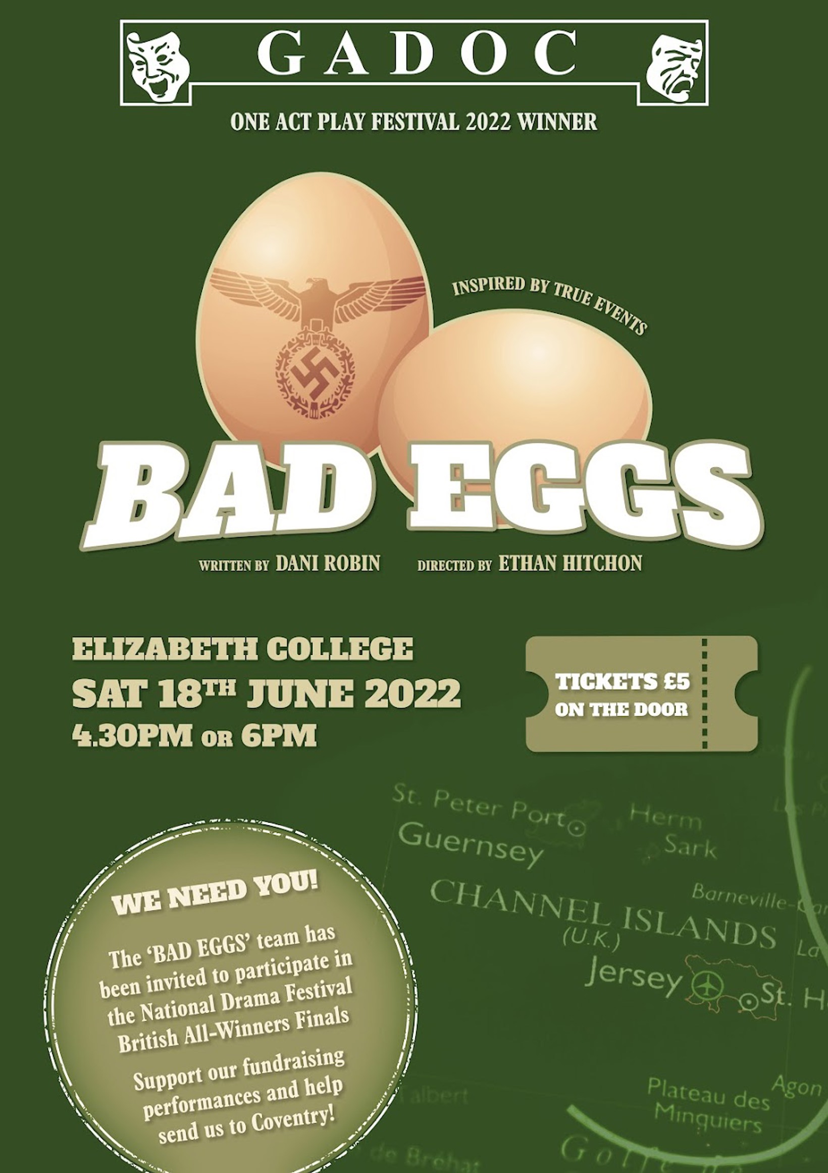 'Bad Eggs' Fundraiser Show, GADOC