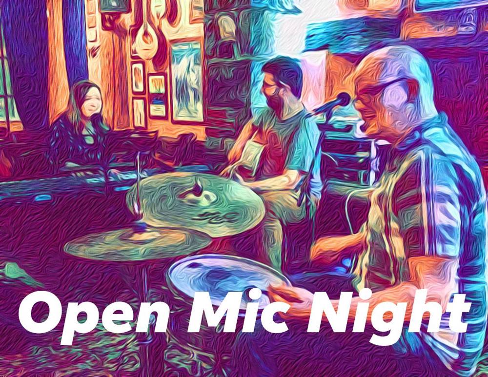 Poster for Cock and Bull Open Mic Night