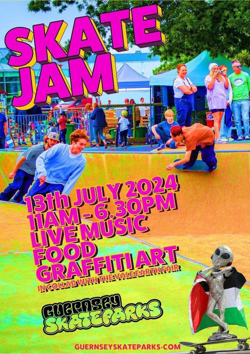 Poster for VEF Presents: Skate Jam 2024