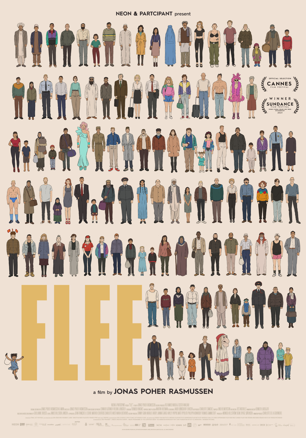 Poster for Clameur Du Cinema presents Flee