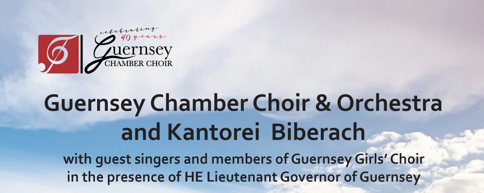 The Peacemakers: Guernsey Chamber Choir & Orchestra and Kantorei Biberach