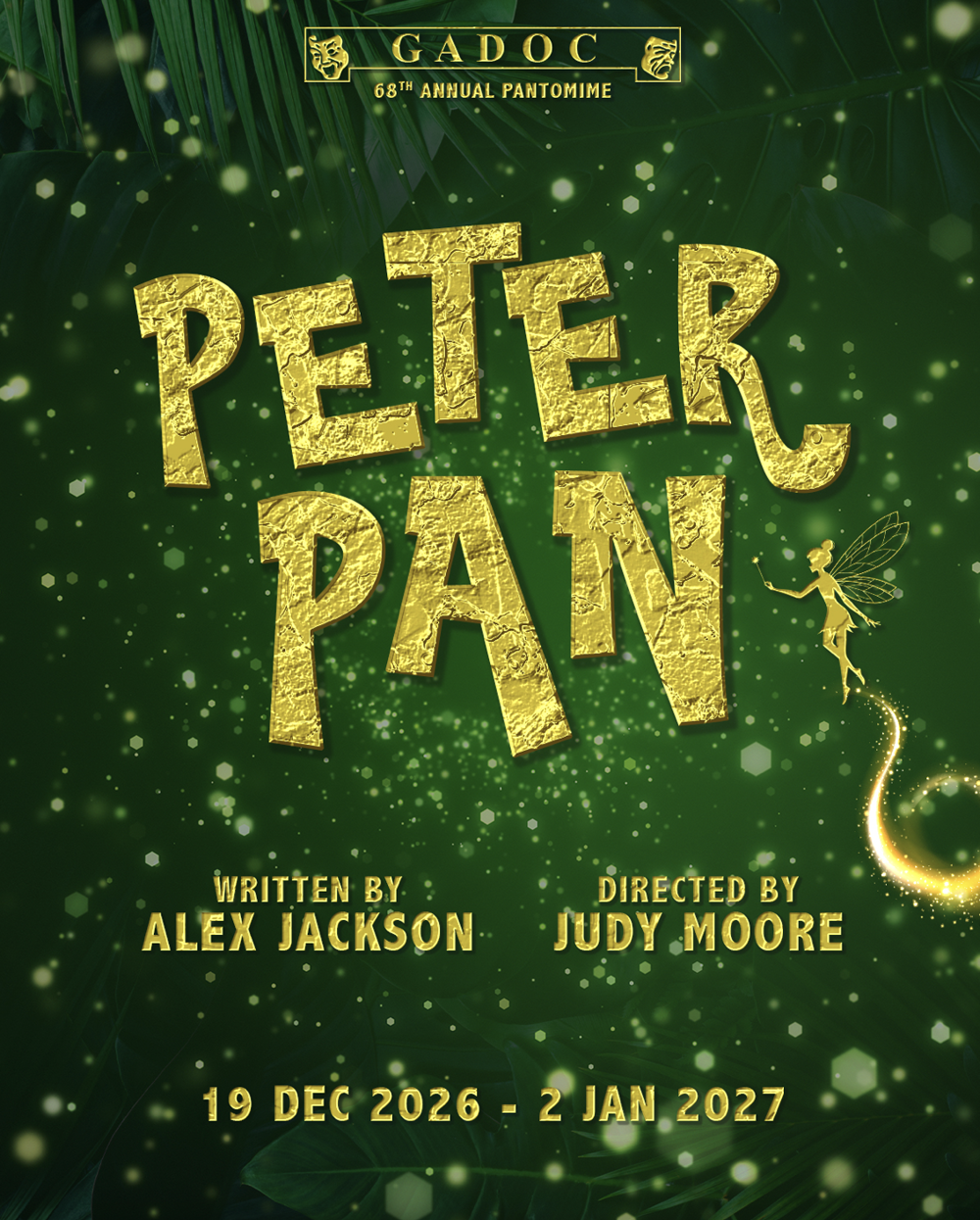 Poster for GADOC presents: Peter Pan