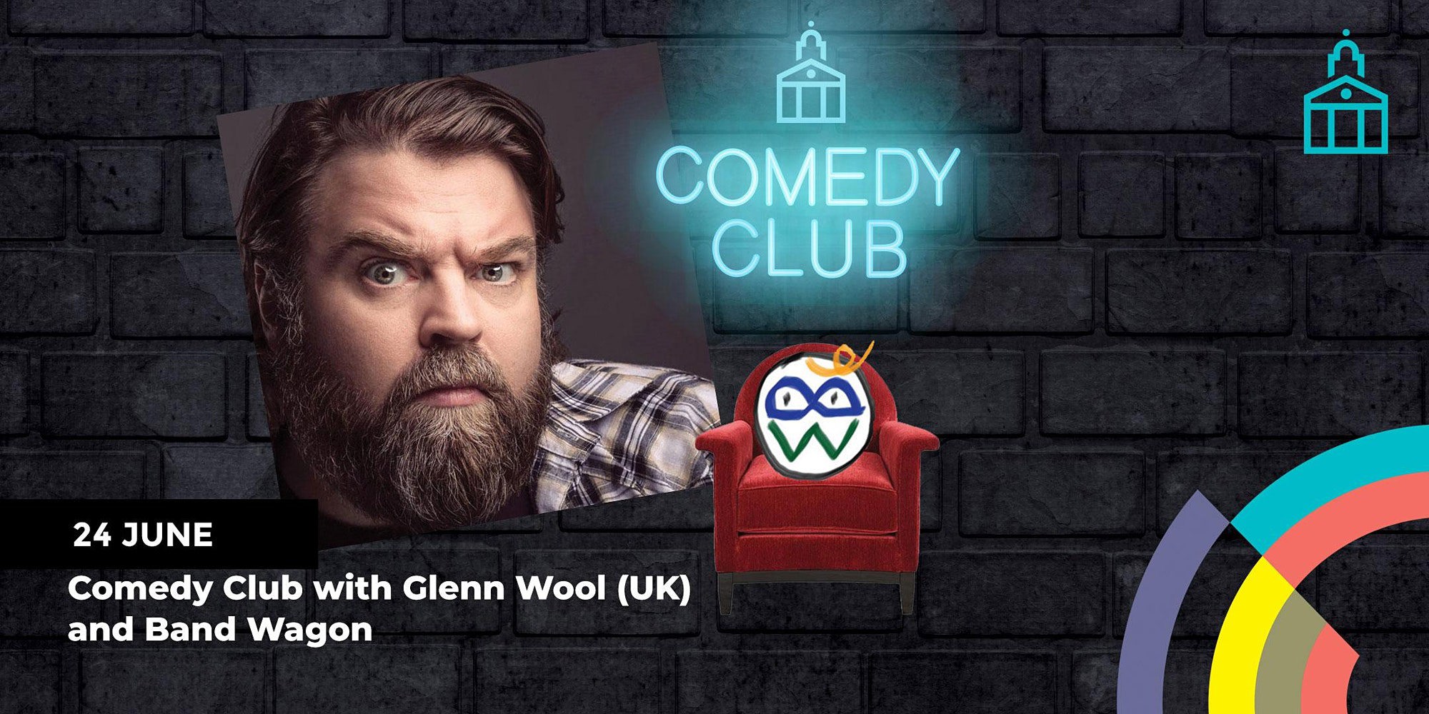 Comedy Club in the Café with Band Wagon