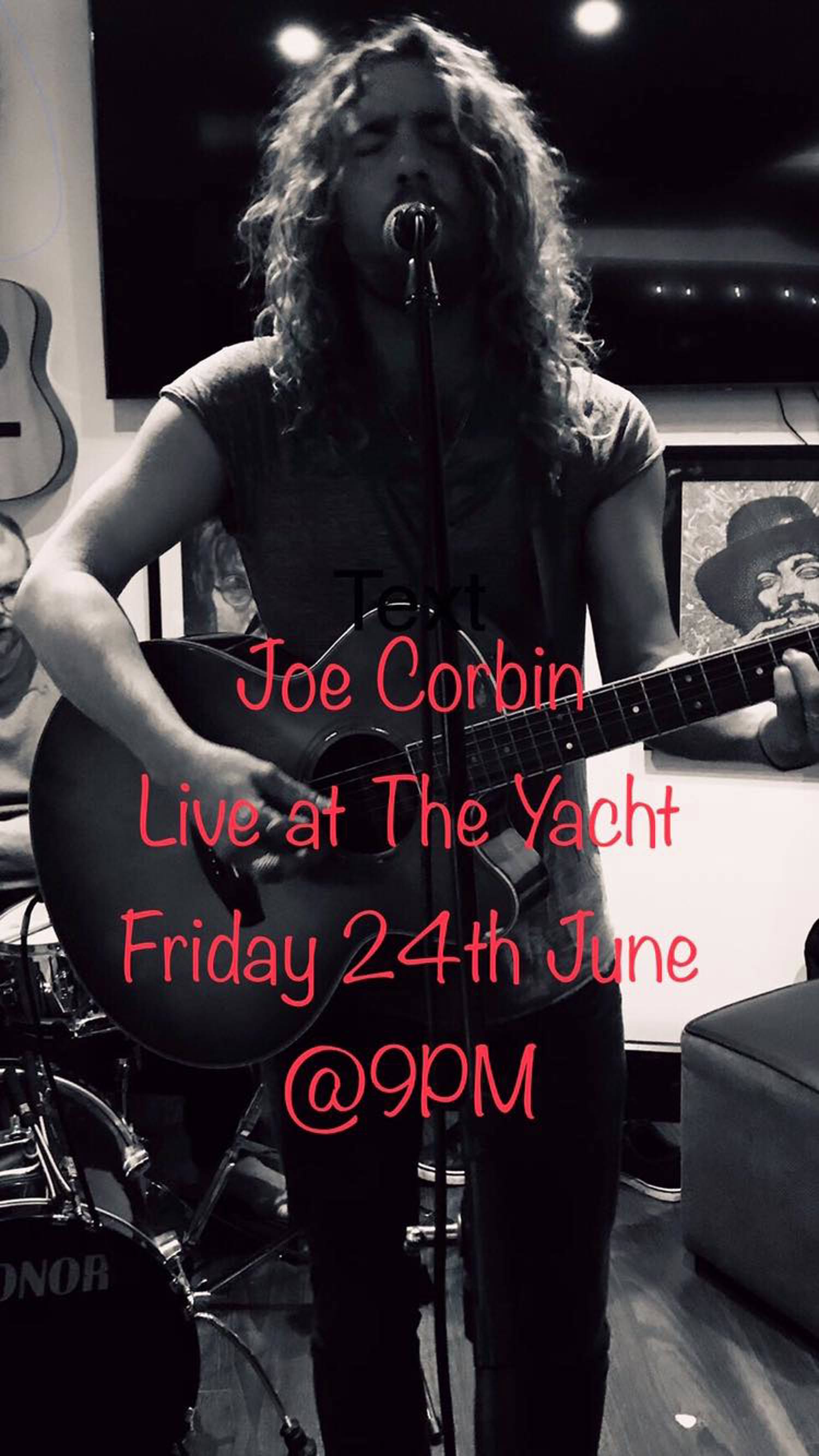 Joe Corbin at The Yacht