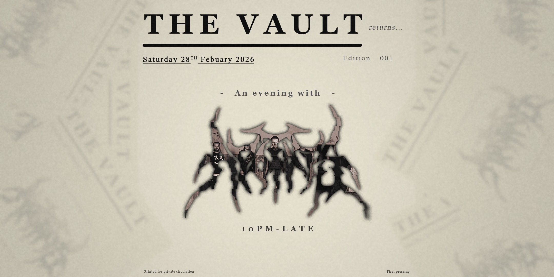 APOTHIS: Return to THE VAULT