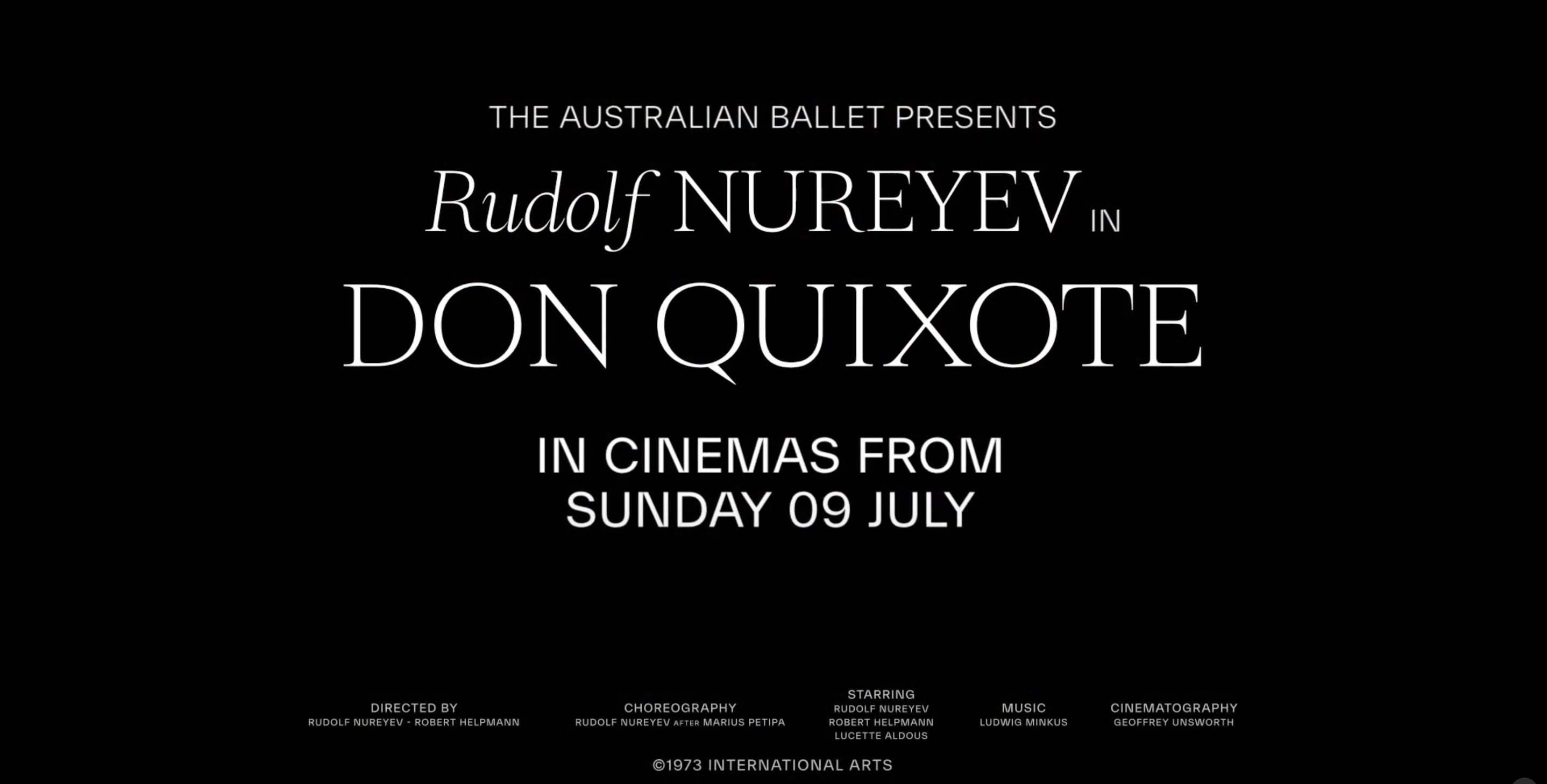 Rudolf Nureyev in Don Quixote