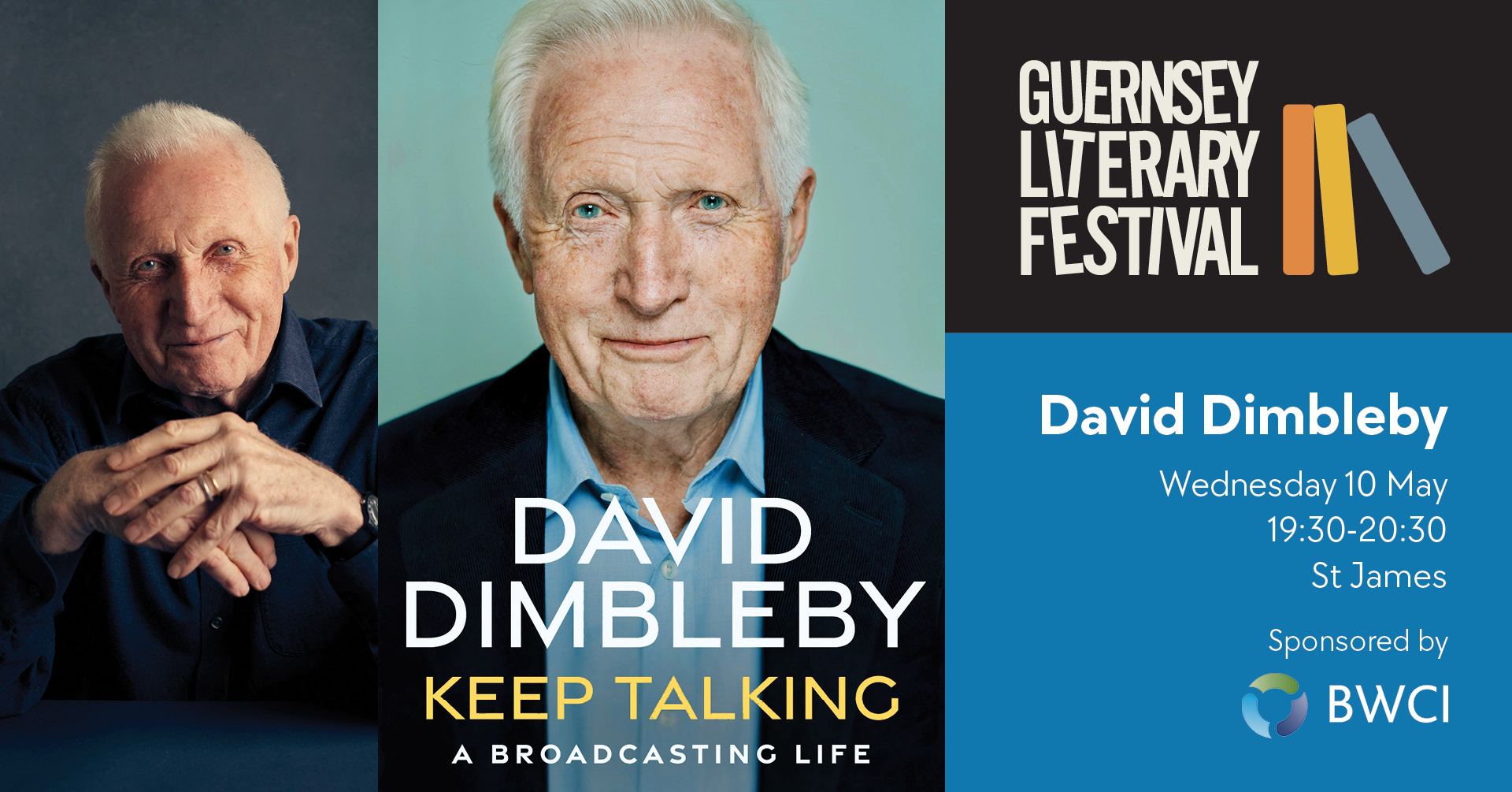 David Dimbleby: Keep Talking - A Broadcaster's Life ‐ Guernsey Literary Festival