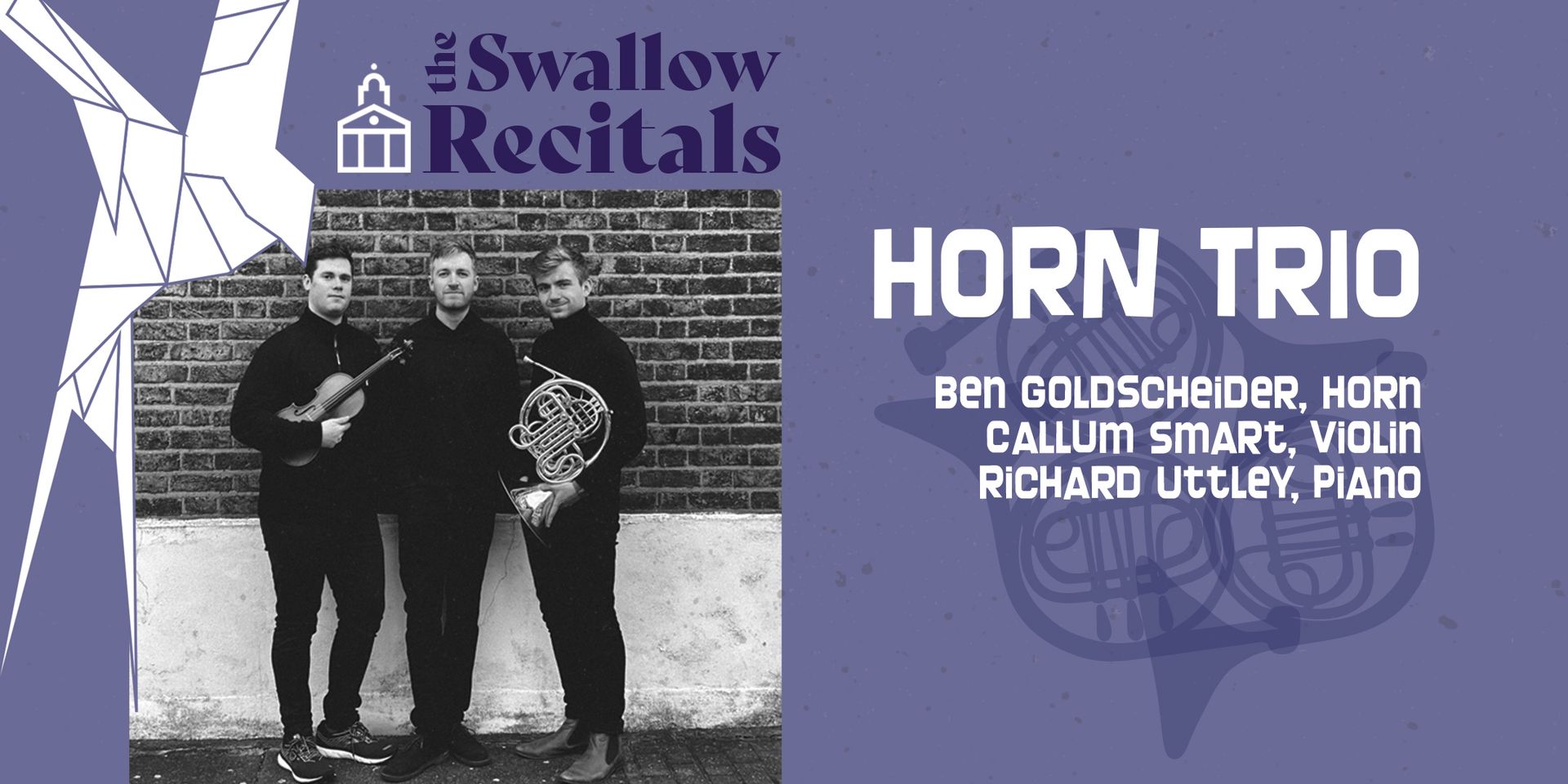 The Swallow Recitals: Horn Trio @ St James