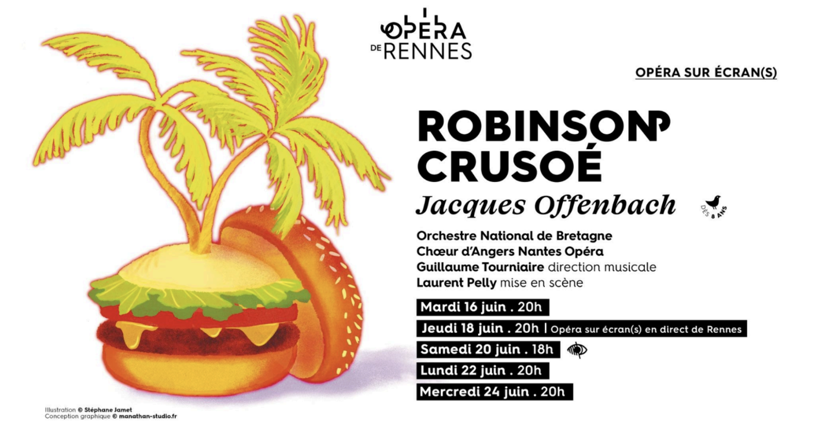 Opera de Rennes: Robinson Crusoé