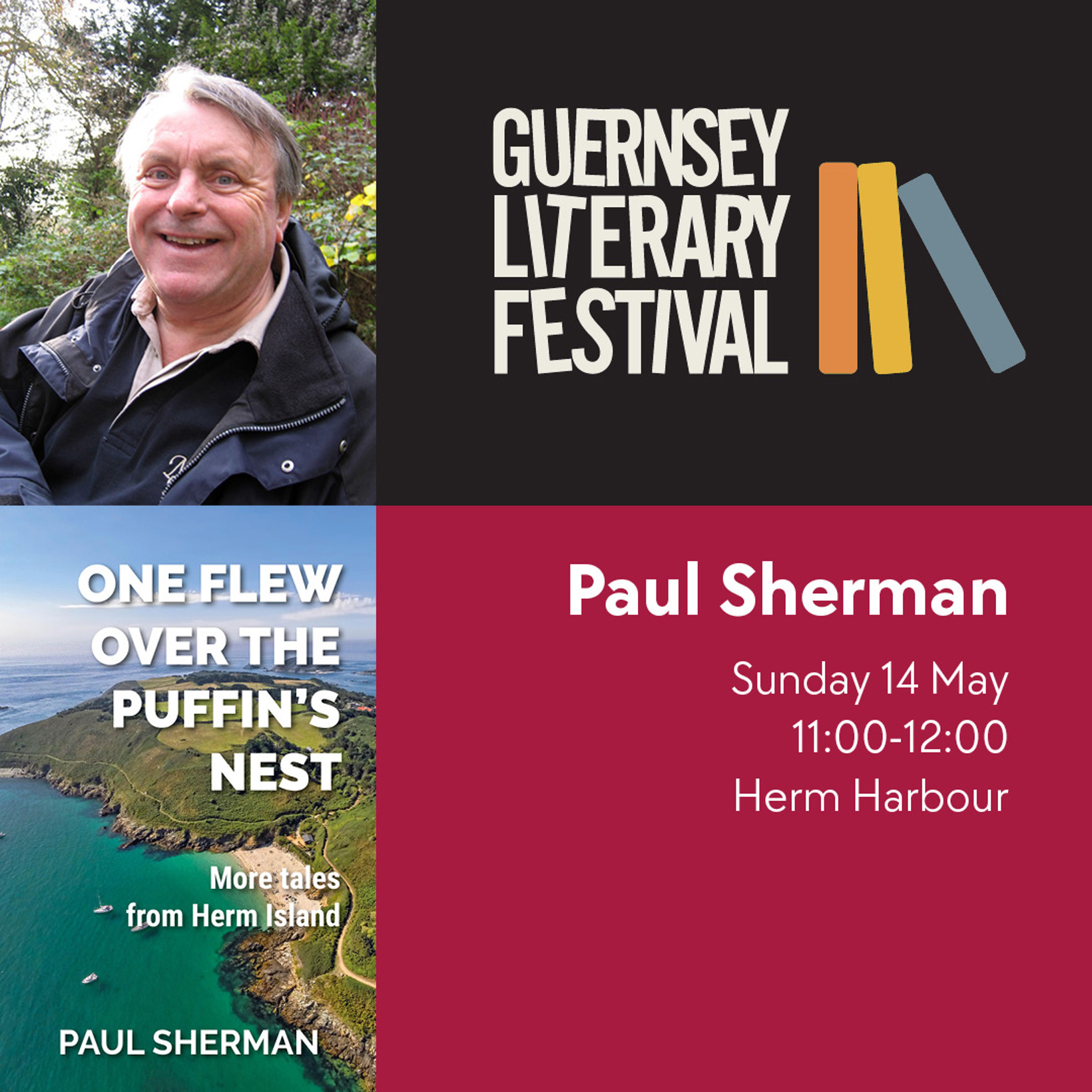 One Flew Over the Puffin's Nest - Guernsey Literary Festival