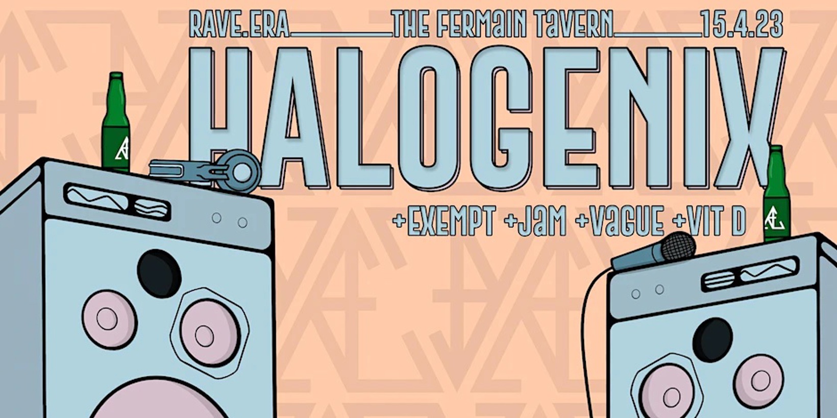  rave.era invites: Halogenix @ The Fermain Tavern