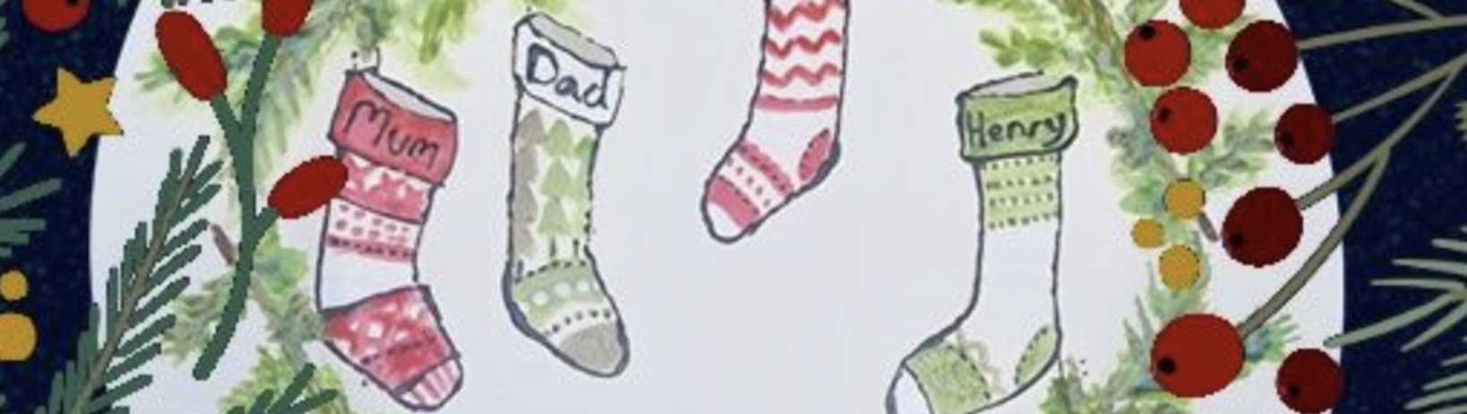 Handpaint a personalised Family Christmas Plate - Handmade Christmas