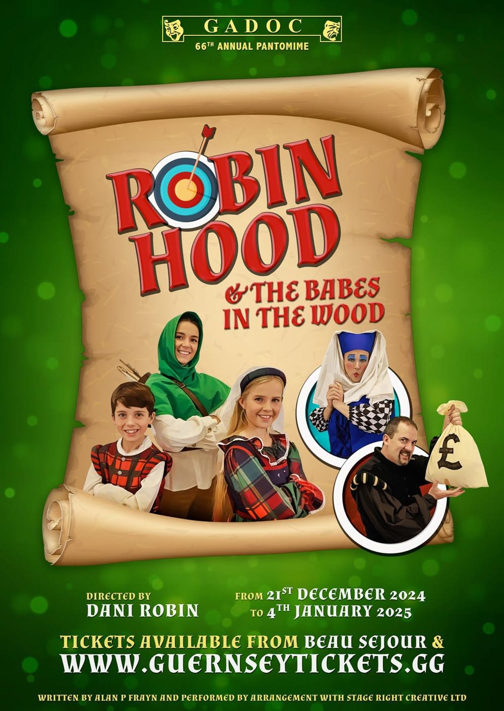 Poster for Robin Hood and the Babes in the Wood