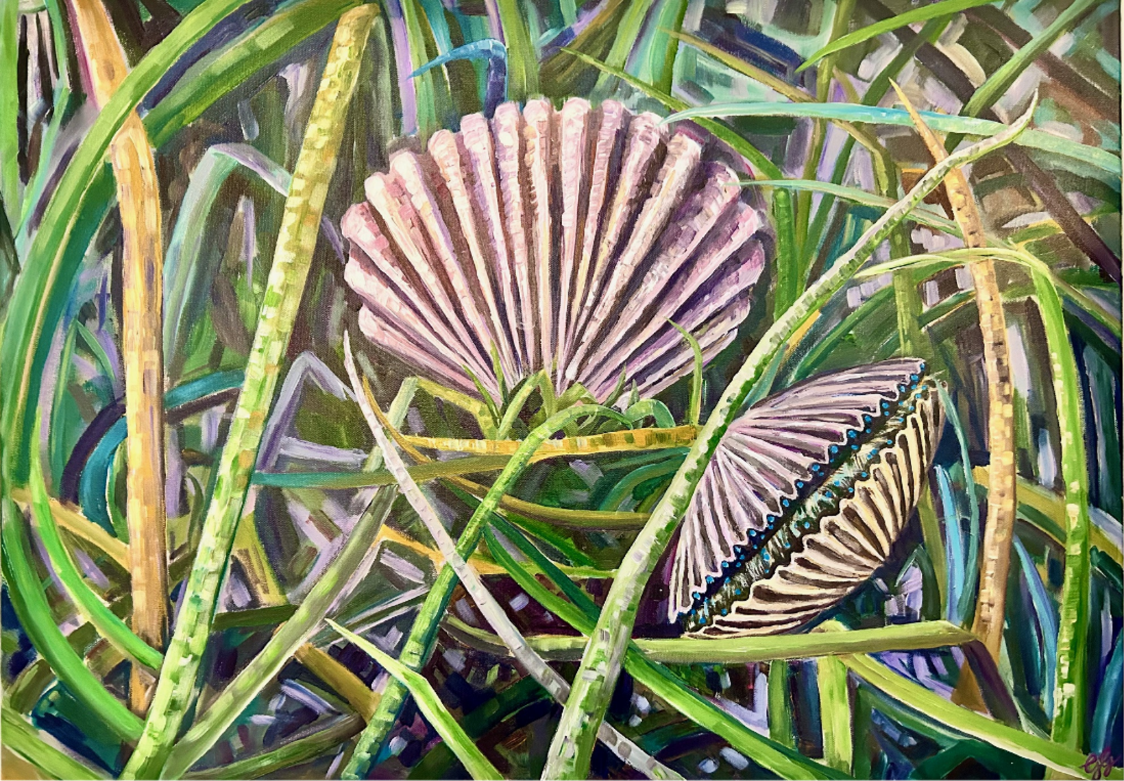 Art at the Park: 'Of Paint and Pearls' by Gerie Green