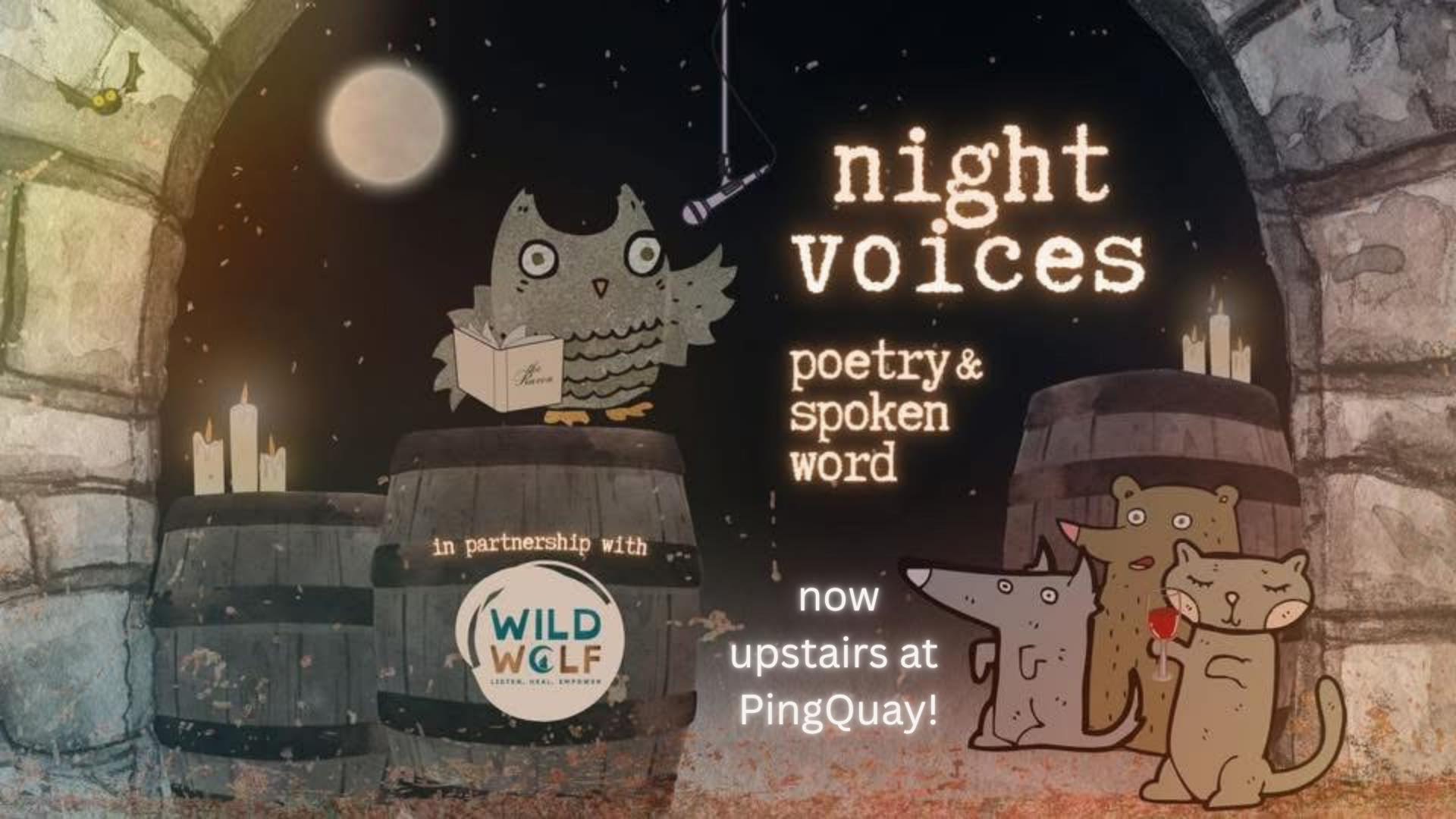 Night Voices: Poetry and Spoken Word