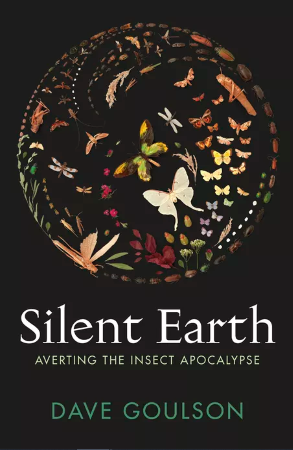 Poster for GLF presents Silent Earth - Averting the Insect Apocalypse, by Dave Goulson