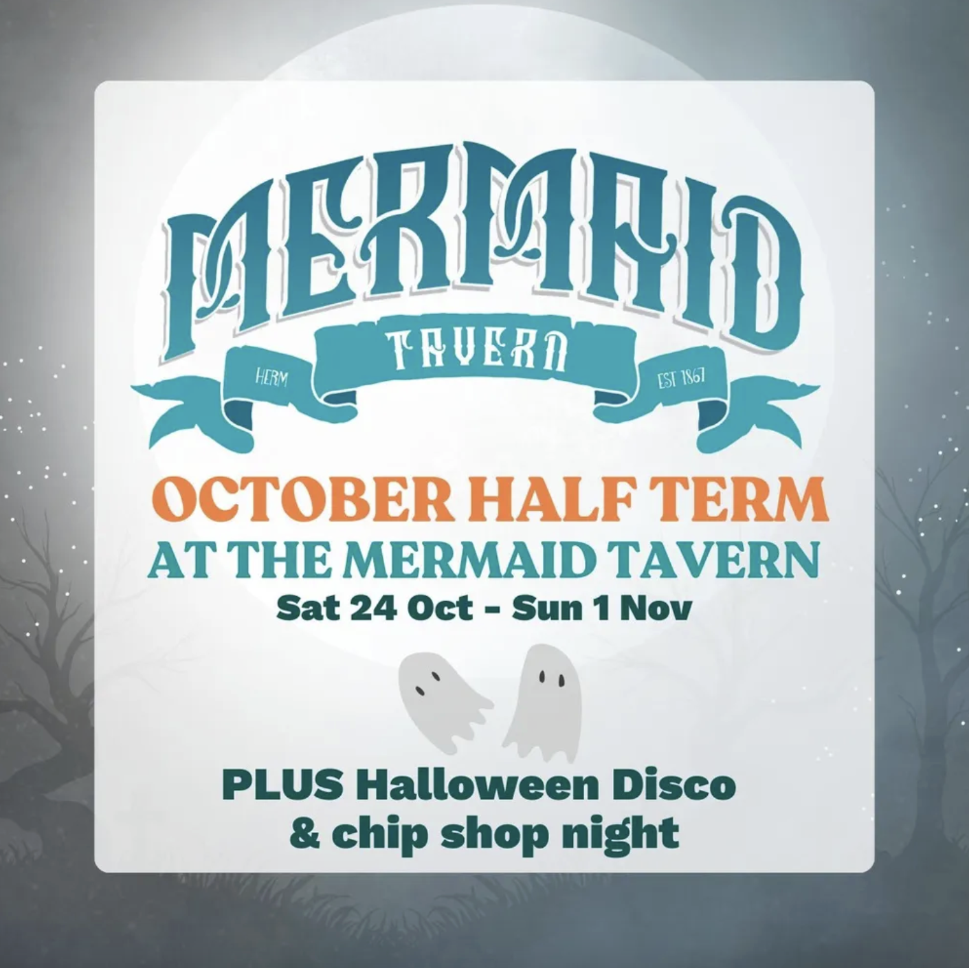 HALF TERM FAMILY FUN AT THE MERMAID TAVERN