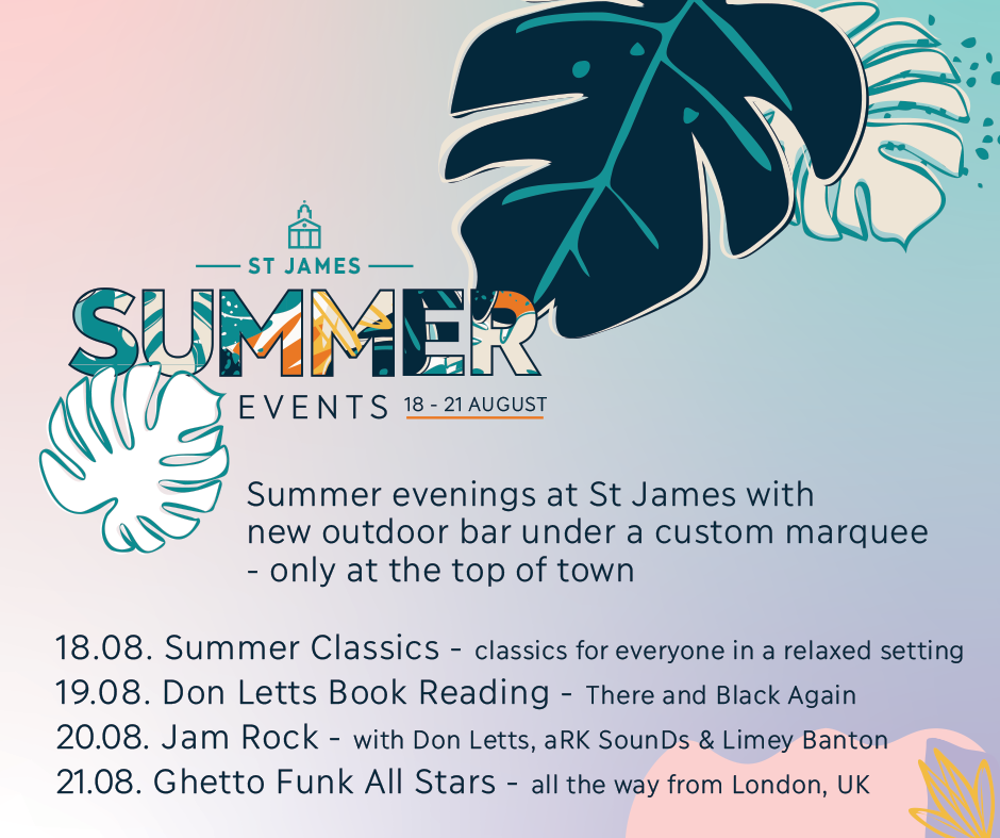 Poster for St James Summer Series: Jam Rock