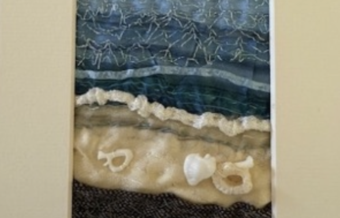 Fabric Collage - Theme Seascape WORKSHOP with Jenny Mahy