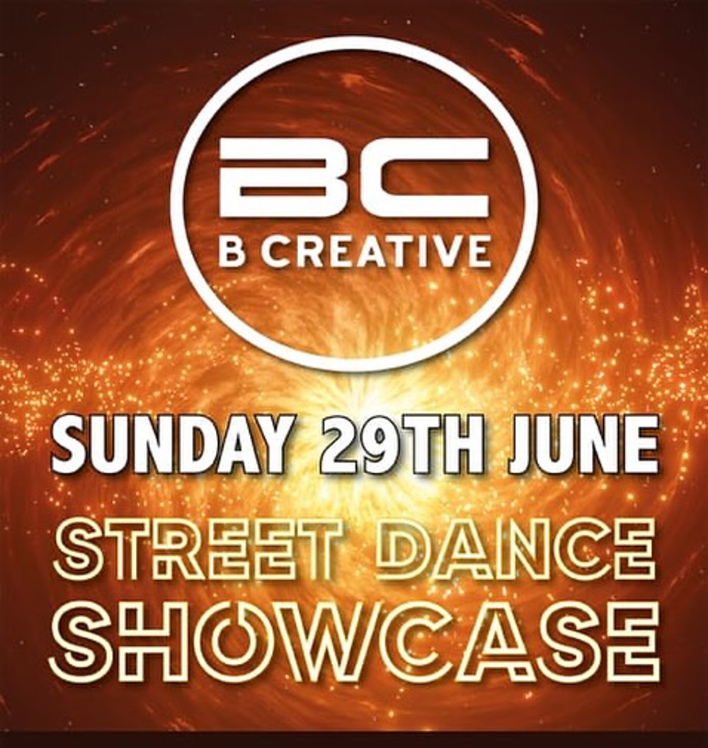 Poster for B-Creative Showcase