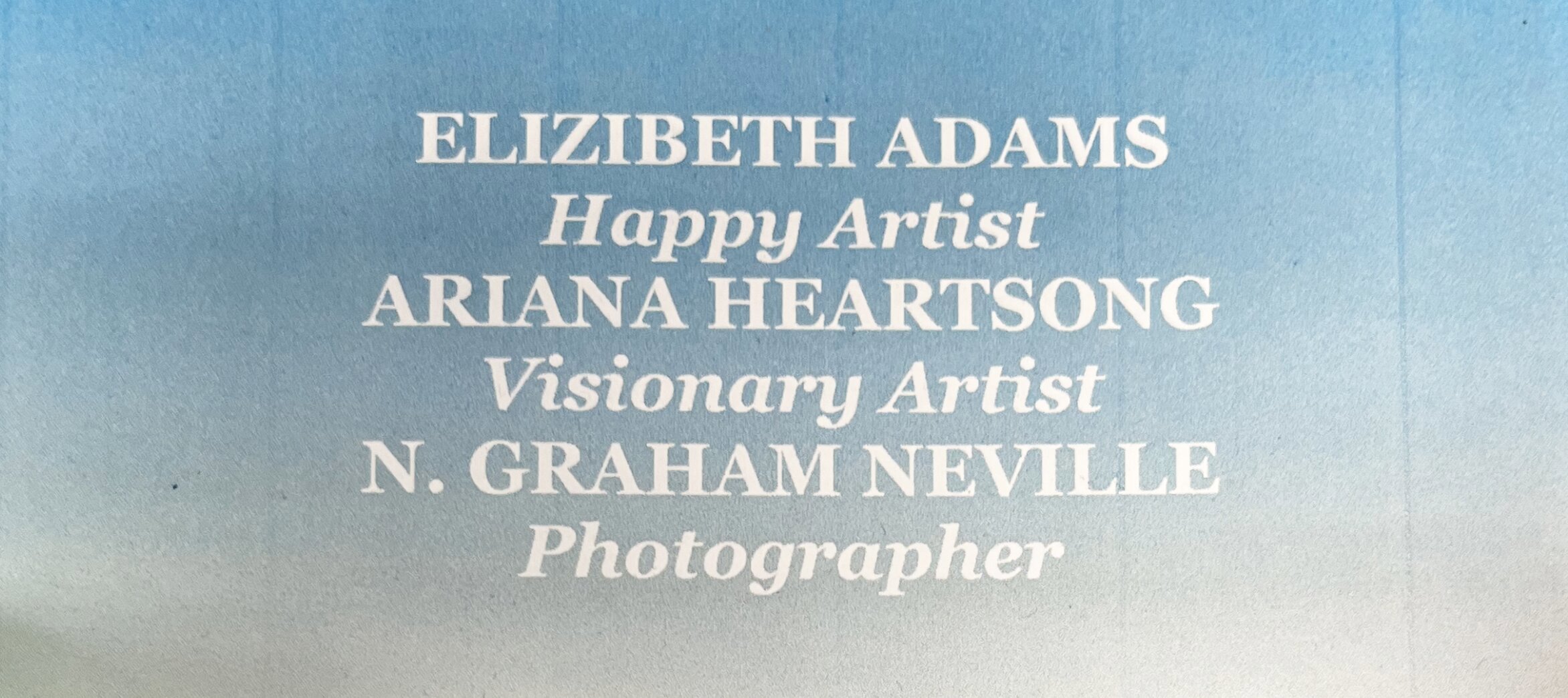 Elizabeth Adams, Ariana Heartsong & Graham Neville @ Sula