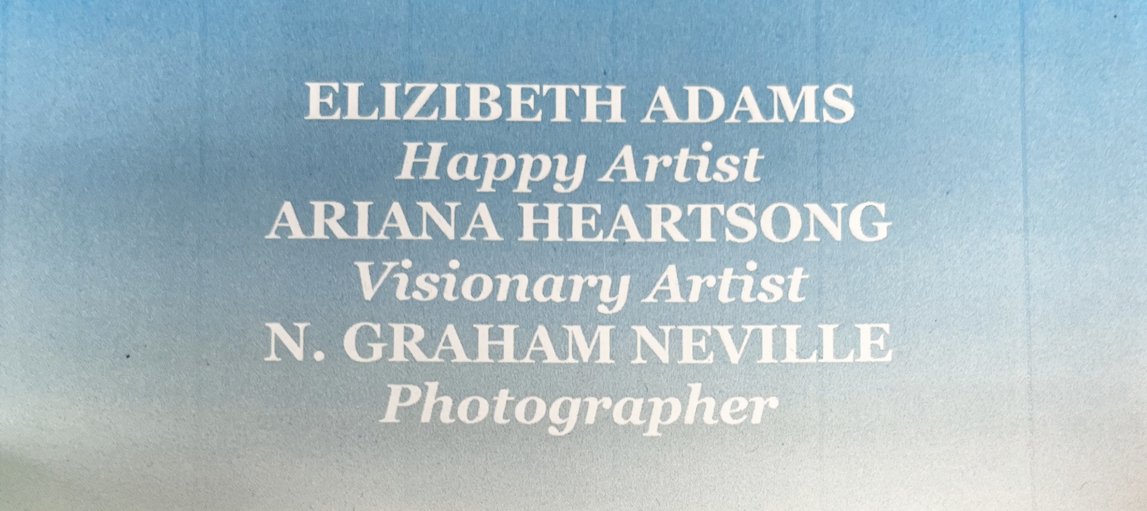 Elizabeth Adams, Ariana Heartsong & Graham Neville @ Sula