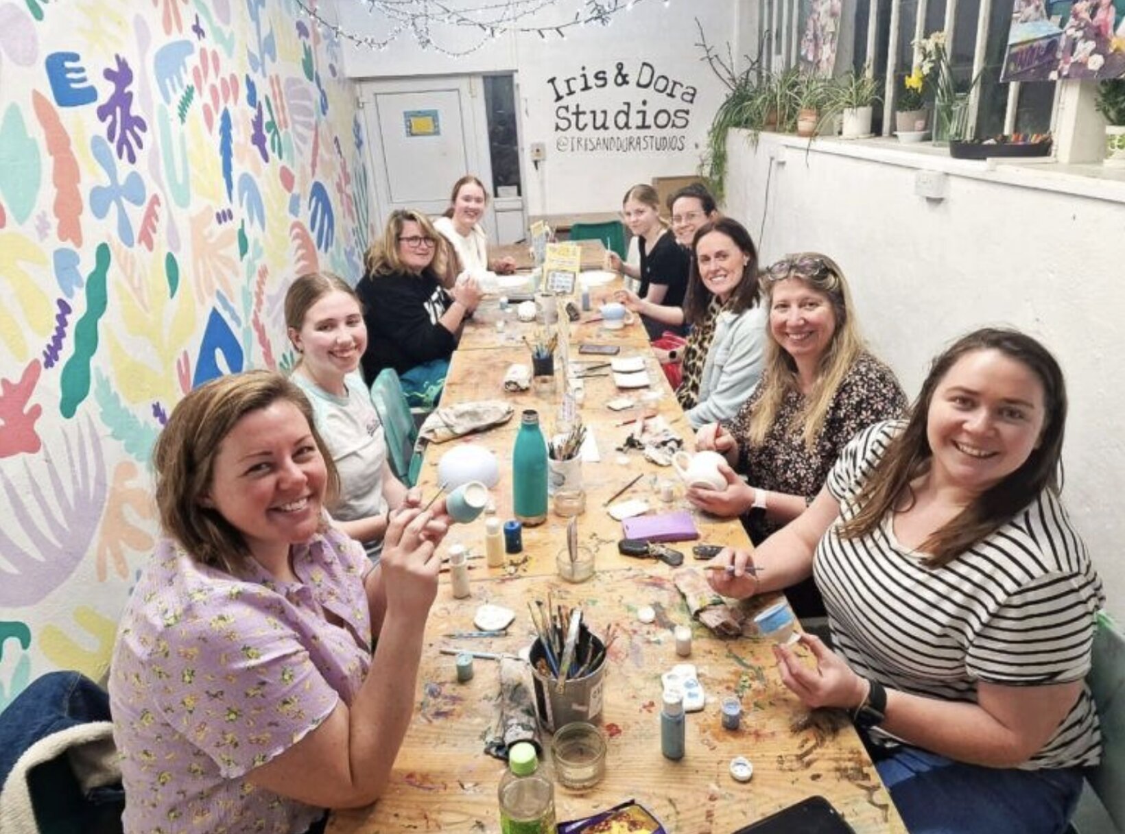 Sip & Paint Evenings at Iris & Dora