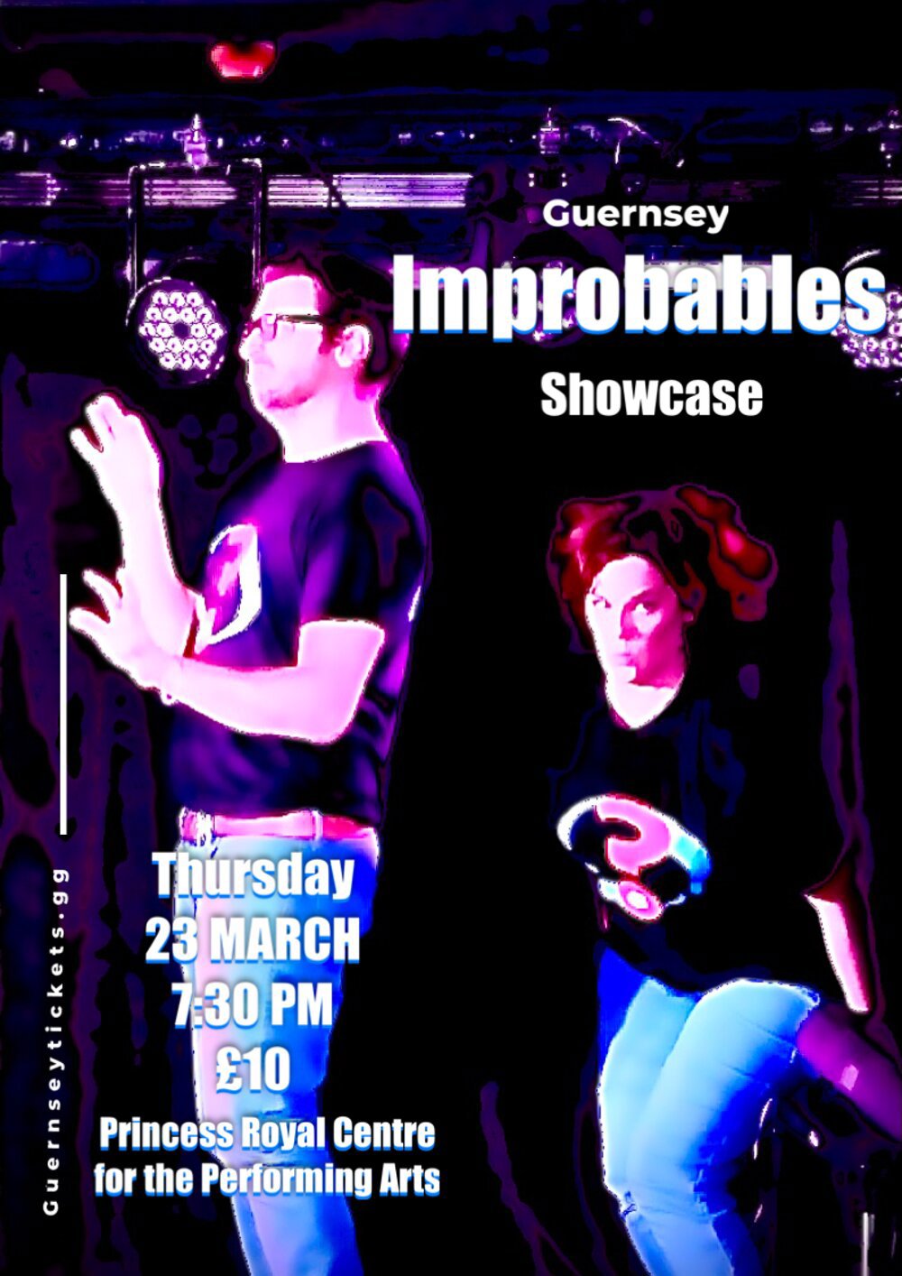 Poster for Guernsey Improbables Showcase