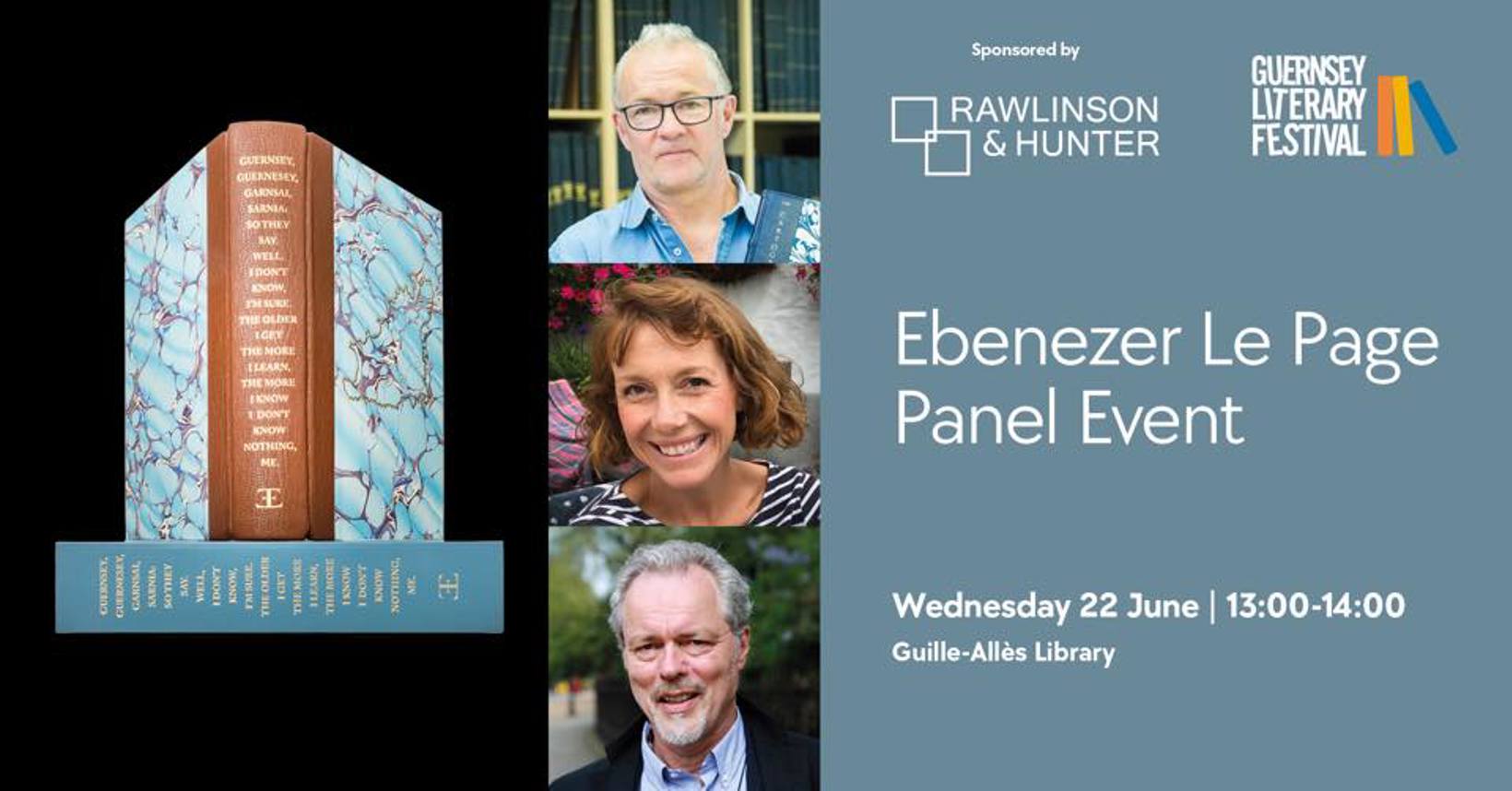 GLF presents Ebenezer Panel Event with Martin Morgan, Charlie Buchanan and Edward Chaney
