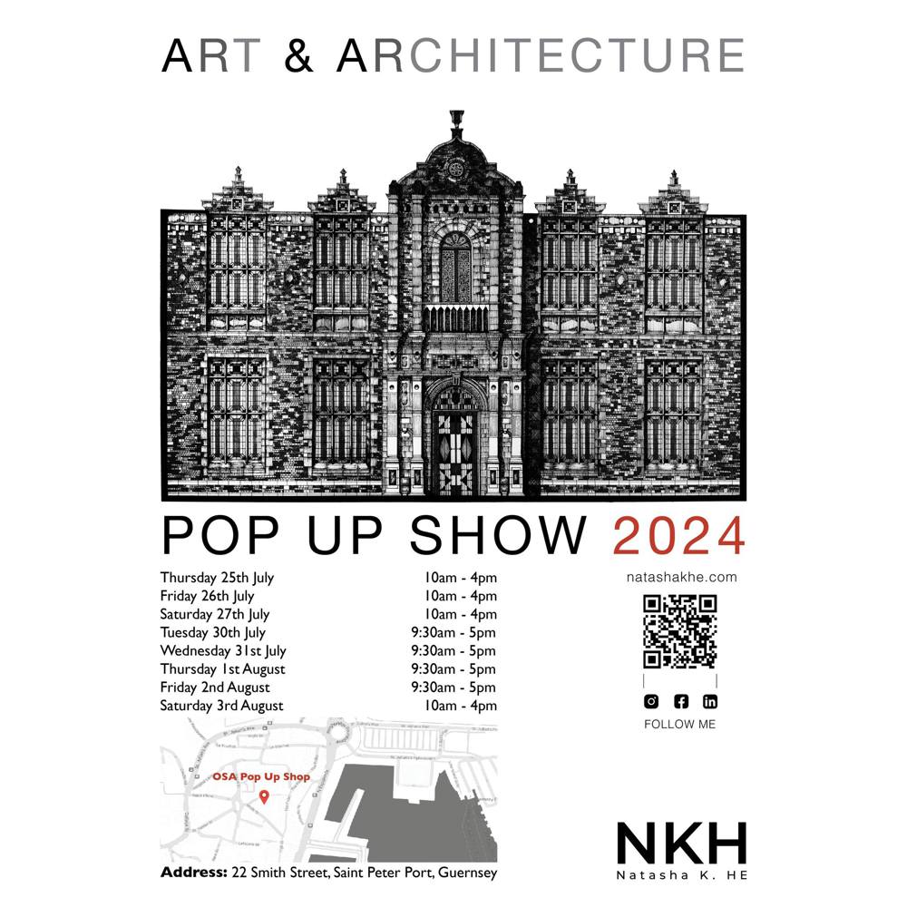 Poster for Art and Architecture at the OSA Pop-up Shop