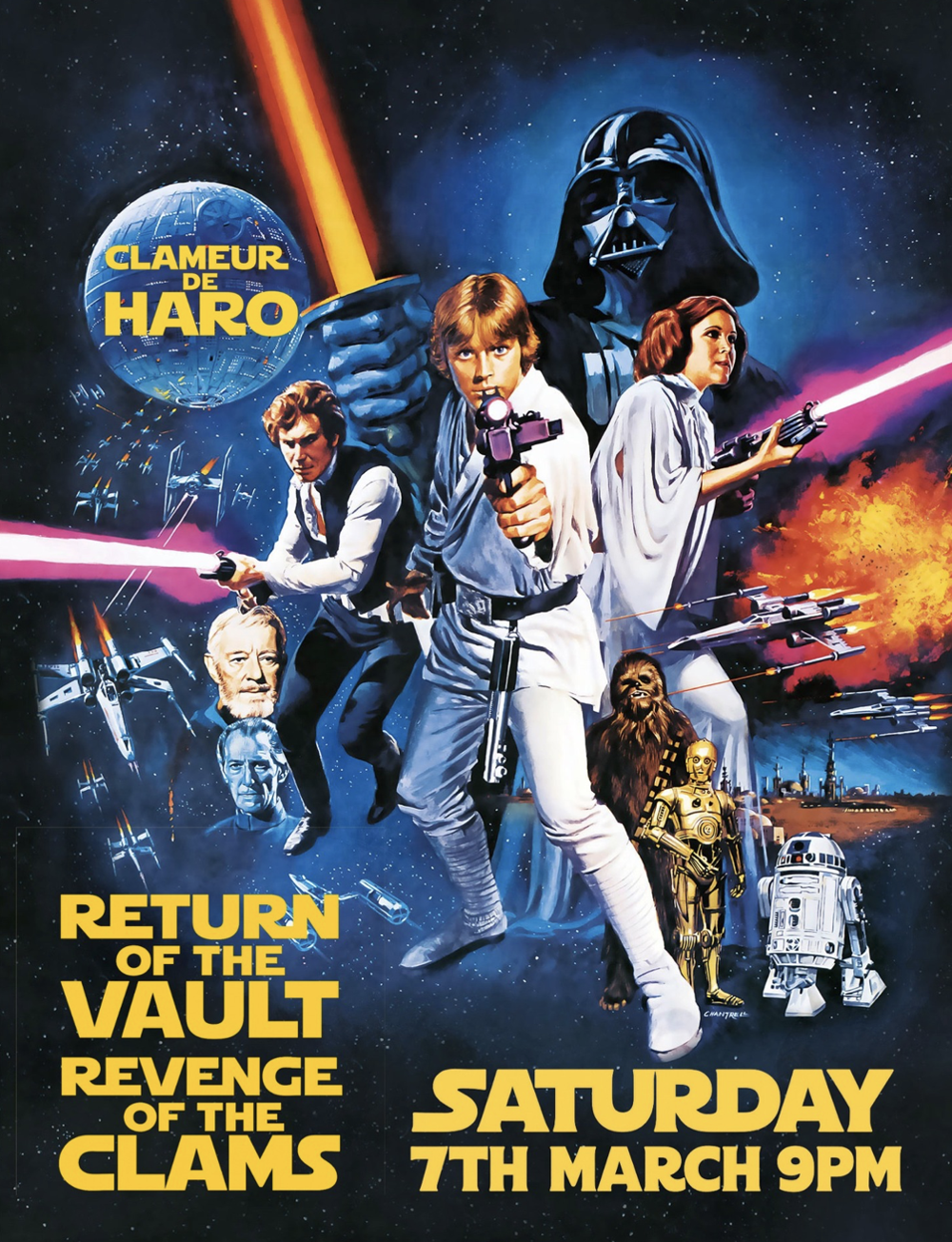 Poster for Return of The Vault, Revenge of the Clams
