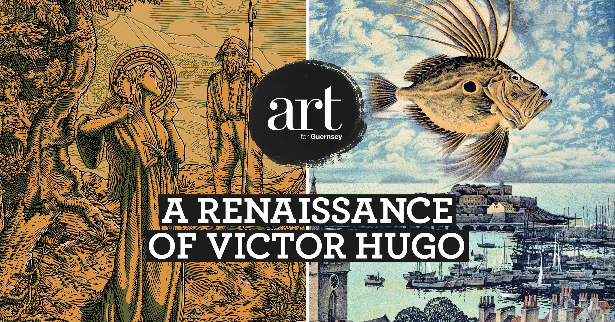 Art for Guernsey Presents: "A Renaissance of Victor Hugo"