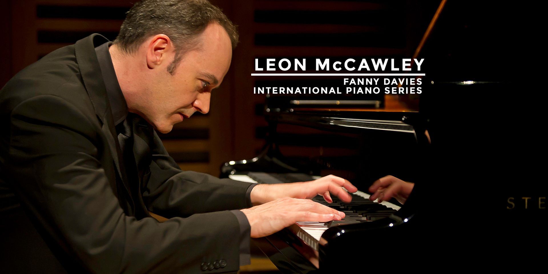 Fanny Davies International Piano Series presents Leon McCawley