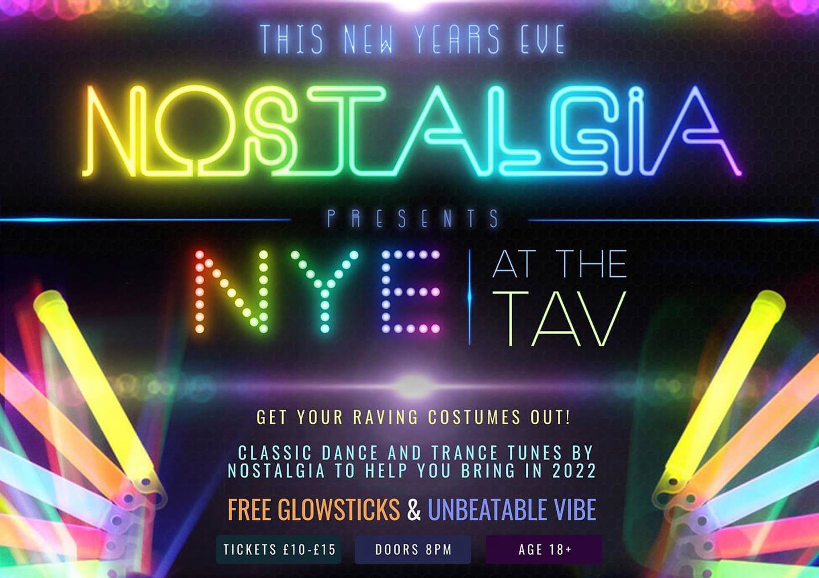 Nostalgia presents NYE at the Tav