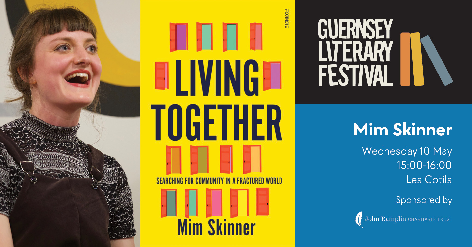 Living Together - Searching for Community in a Fractured World - Guernsey Literary Festival