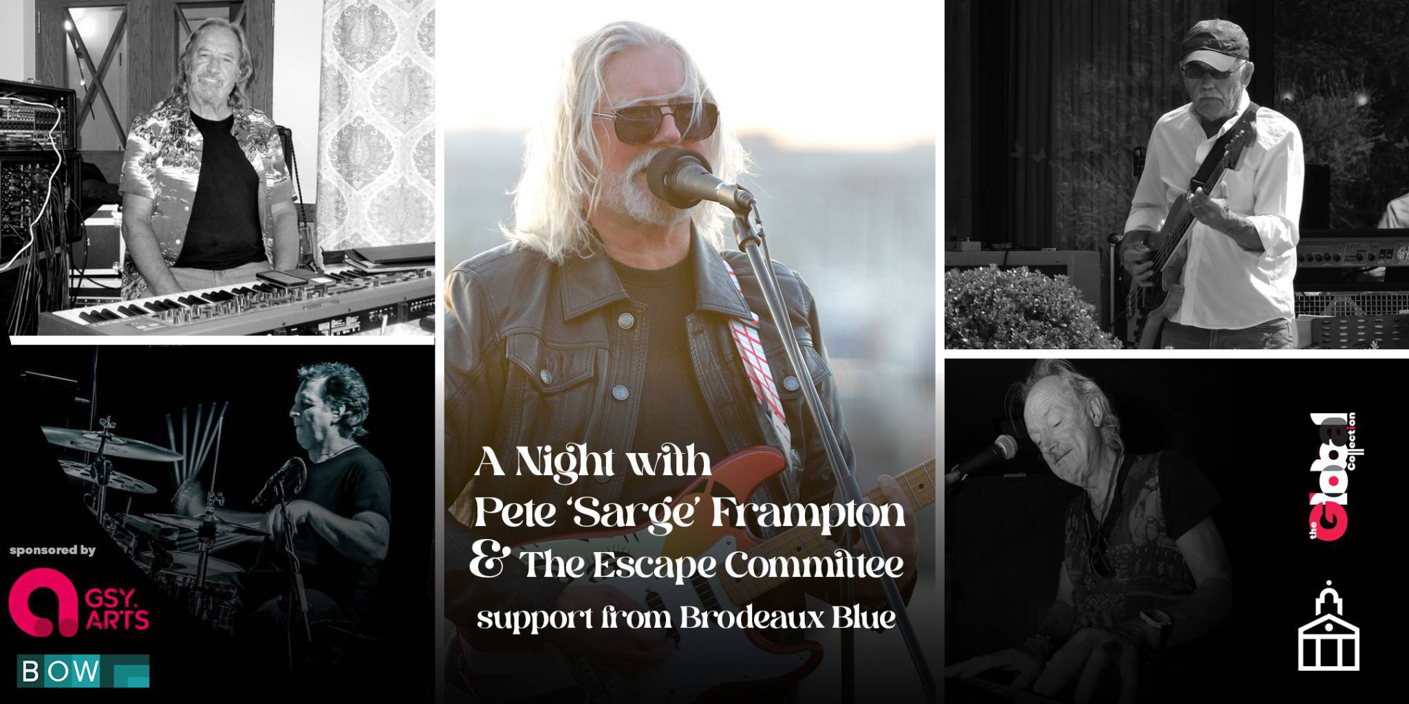 A NIGHT WITH SARGE ‘PETE’ FRAMPTON AND THE ESCAPE COMMITTEE