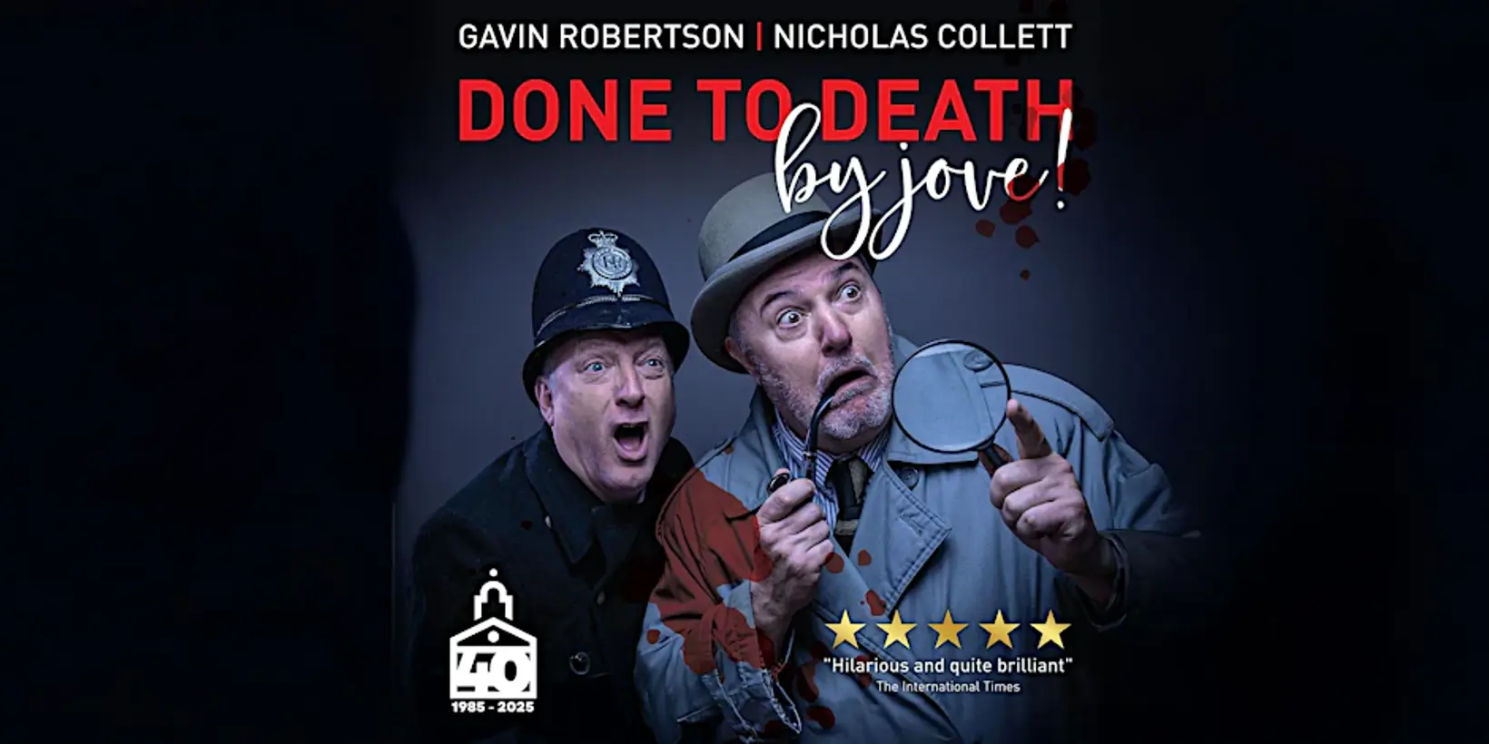 Done to Death, by Jove!