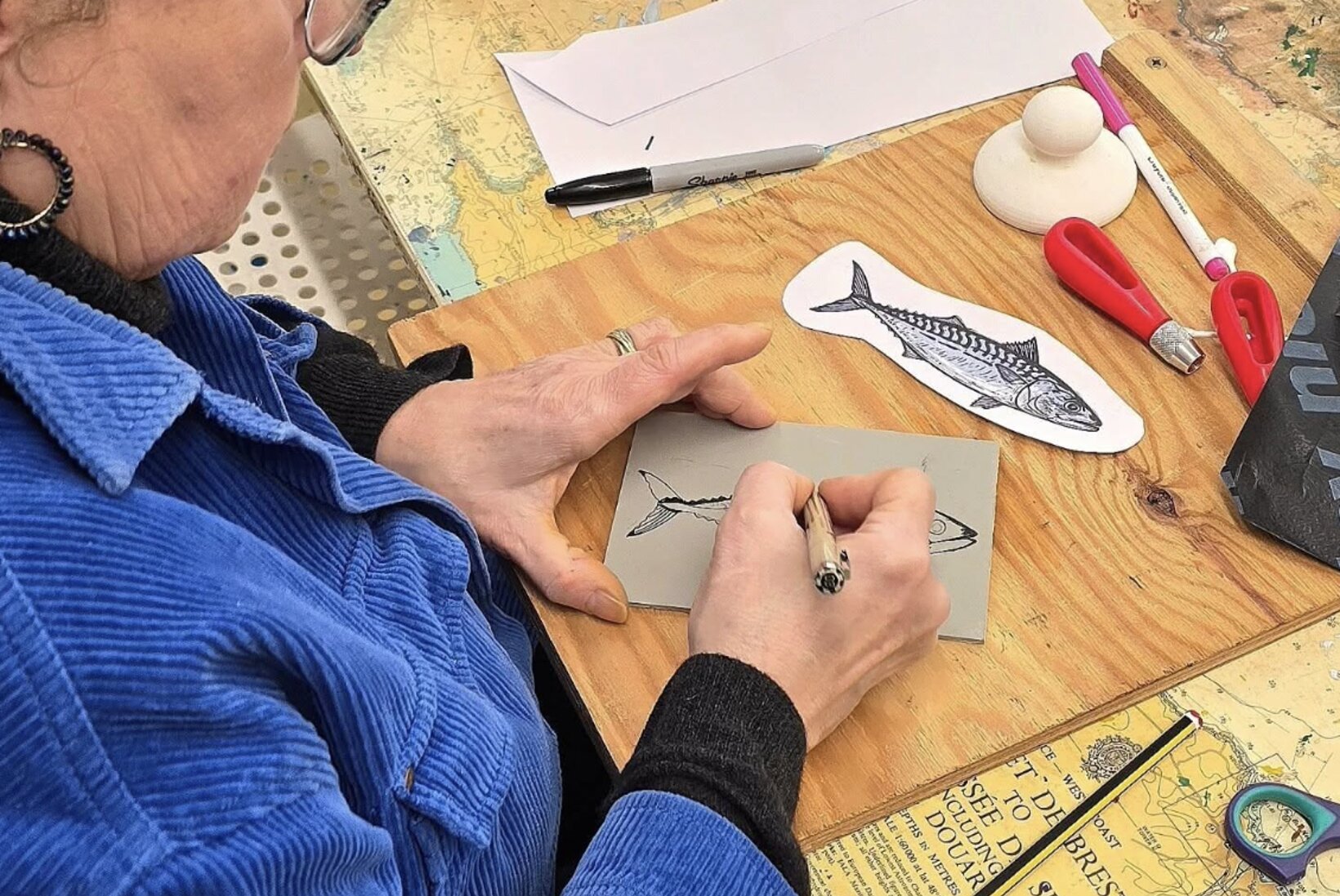 3 Week Lino Cutting & Printmaking Course: Starts Monday 26th September