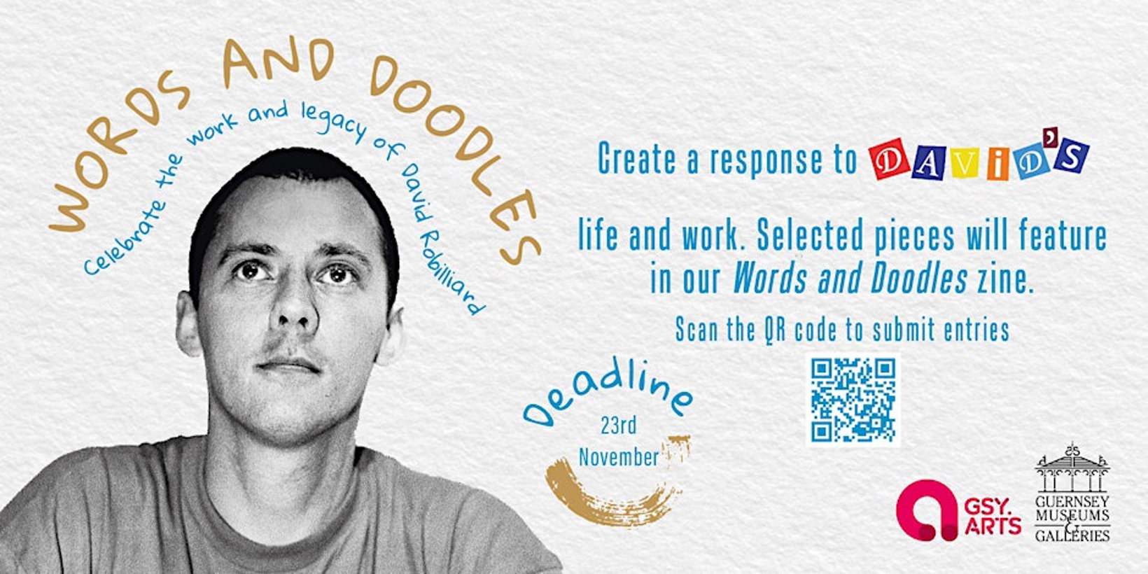 David Robilliard "Welcome to the Friend Isles" - Words & Doodles preview