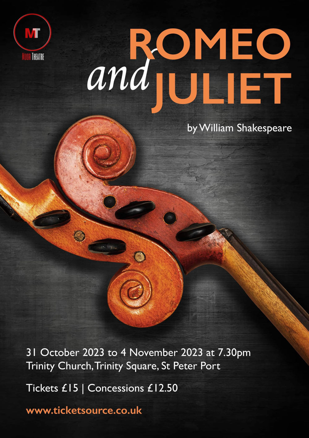 Poster for Moor Theatre presents: William Shakespeare’s Romeo and Juliet