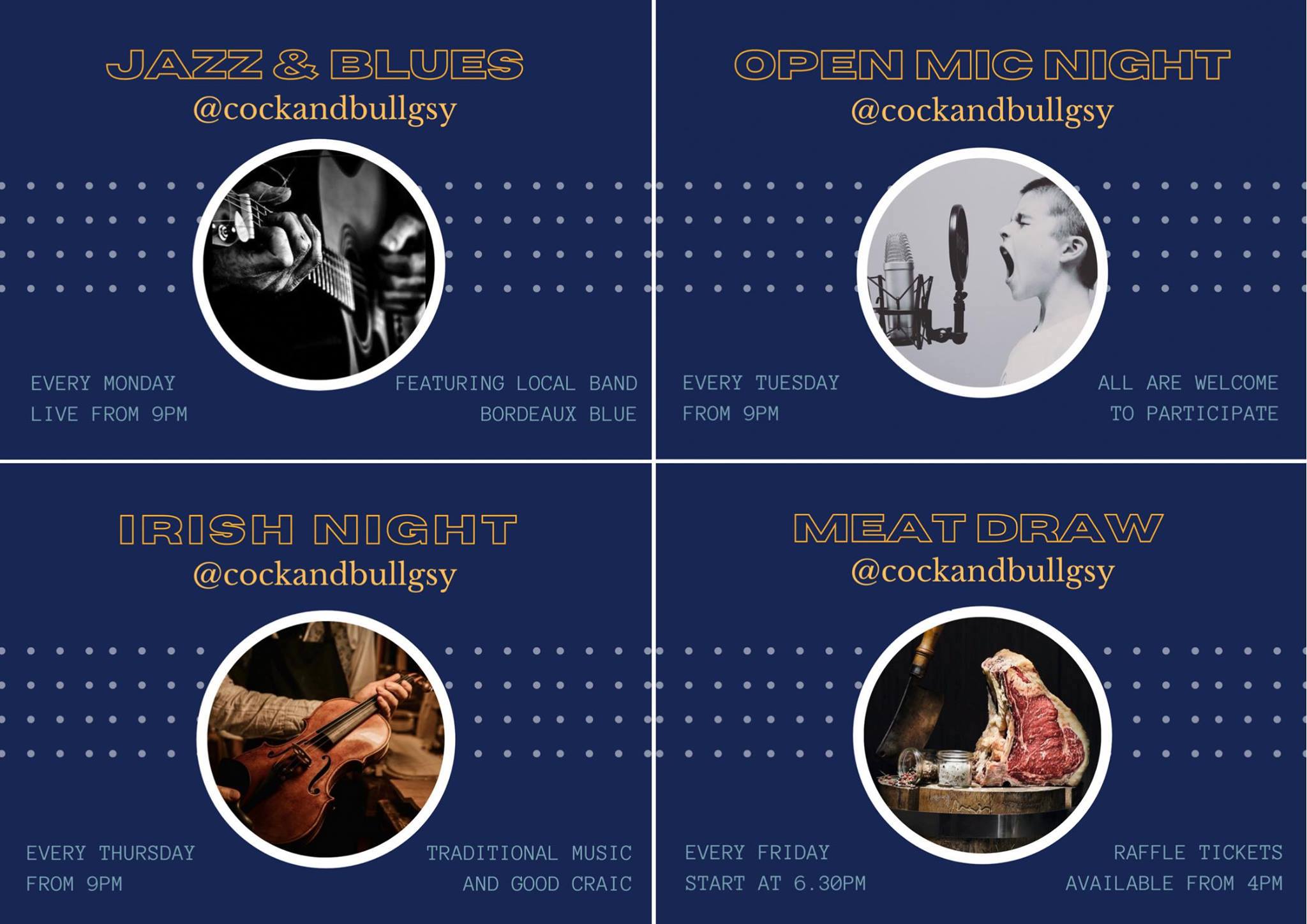 Jazz & Blues at the Cock and Bull